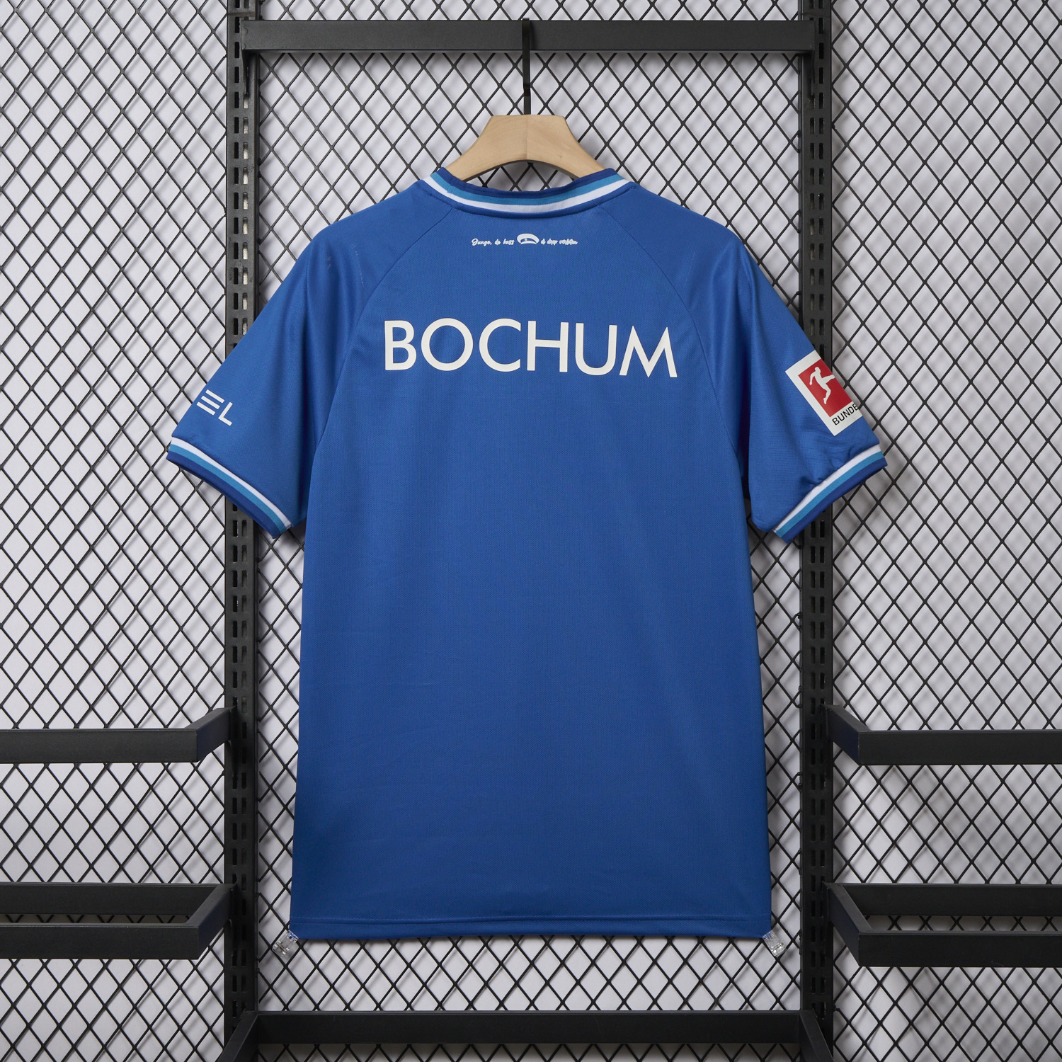 foot-Bochum 24-25 White Slanted Stripe Special Jersey with Sponsors - Fans Version