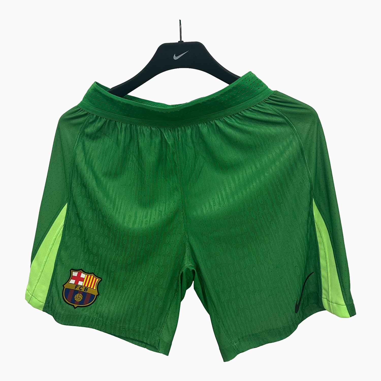 foot-Barcelona 25-26 Green Goalkeeper Shorts - Player Version