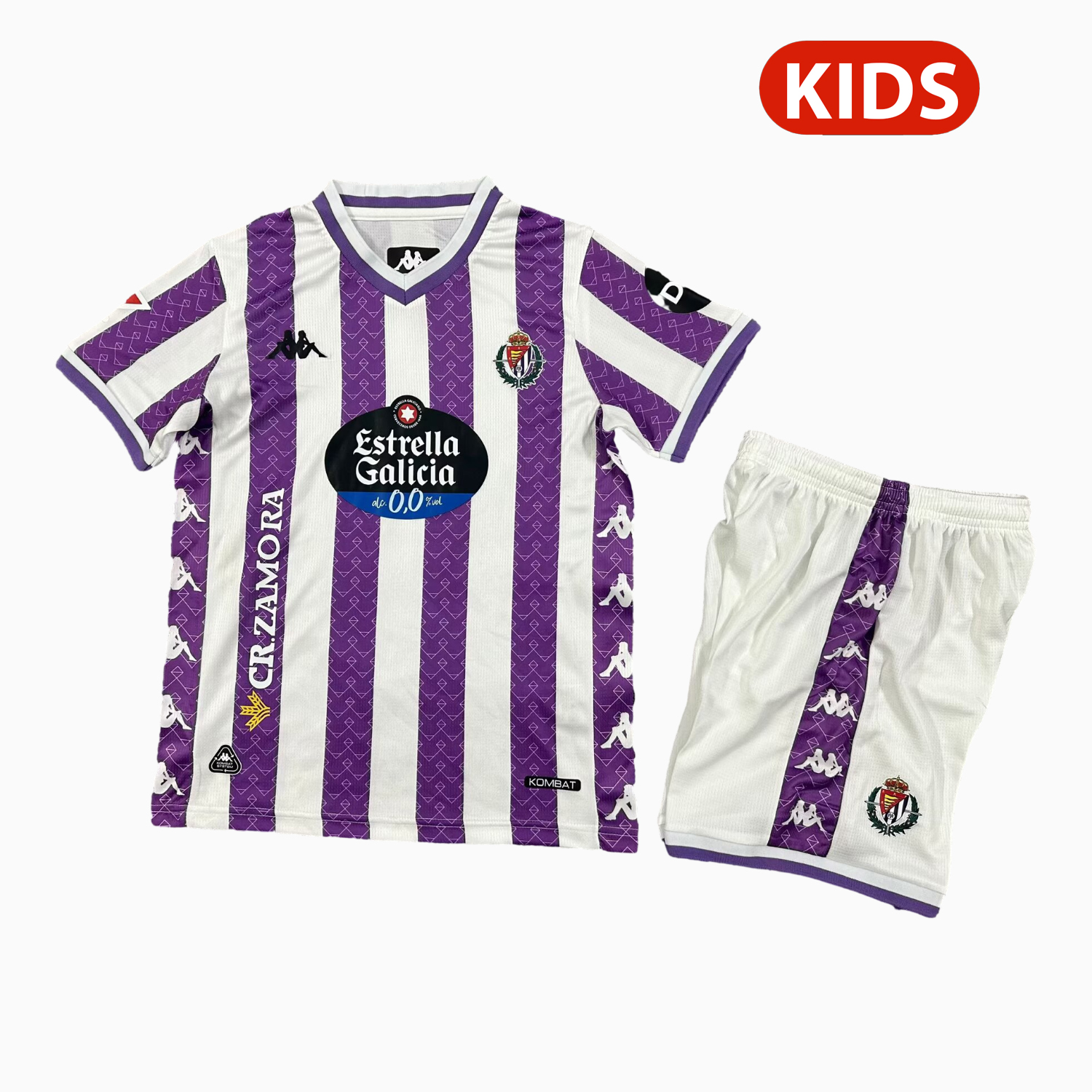 foot-Real Valladolid 25-26 Home Kids Kit