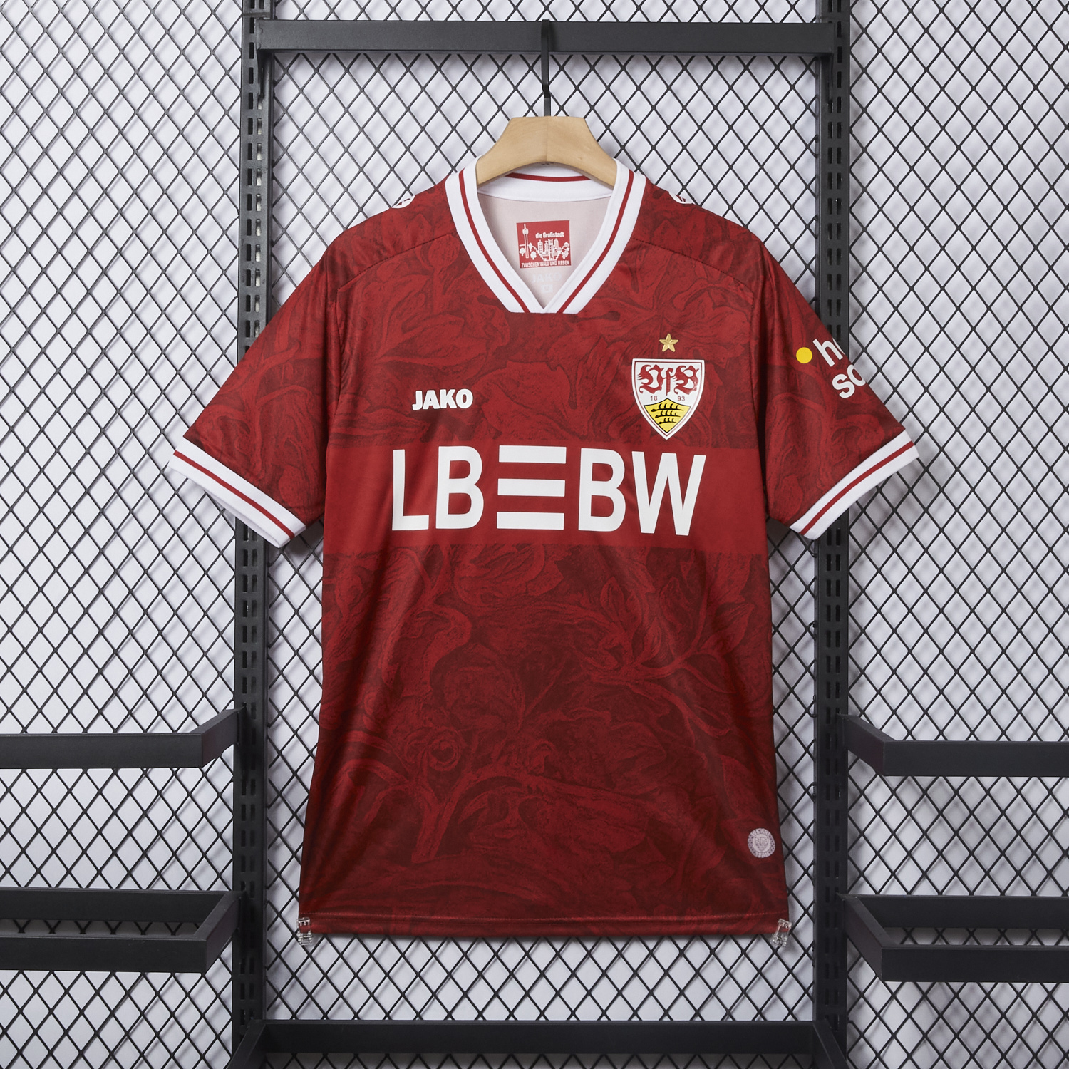 foot-VfB Stuttgart 25-26 Away Red Jersey - Fans Version