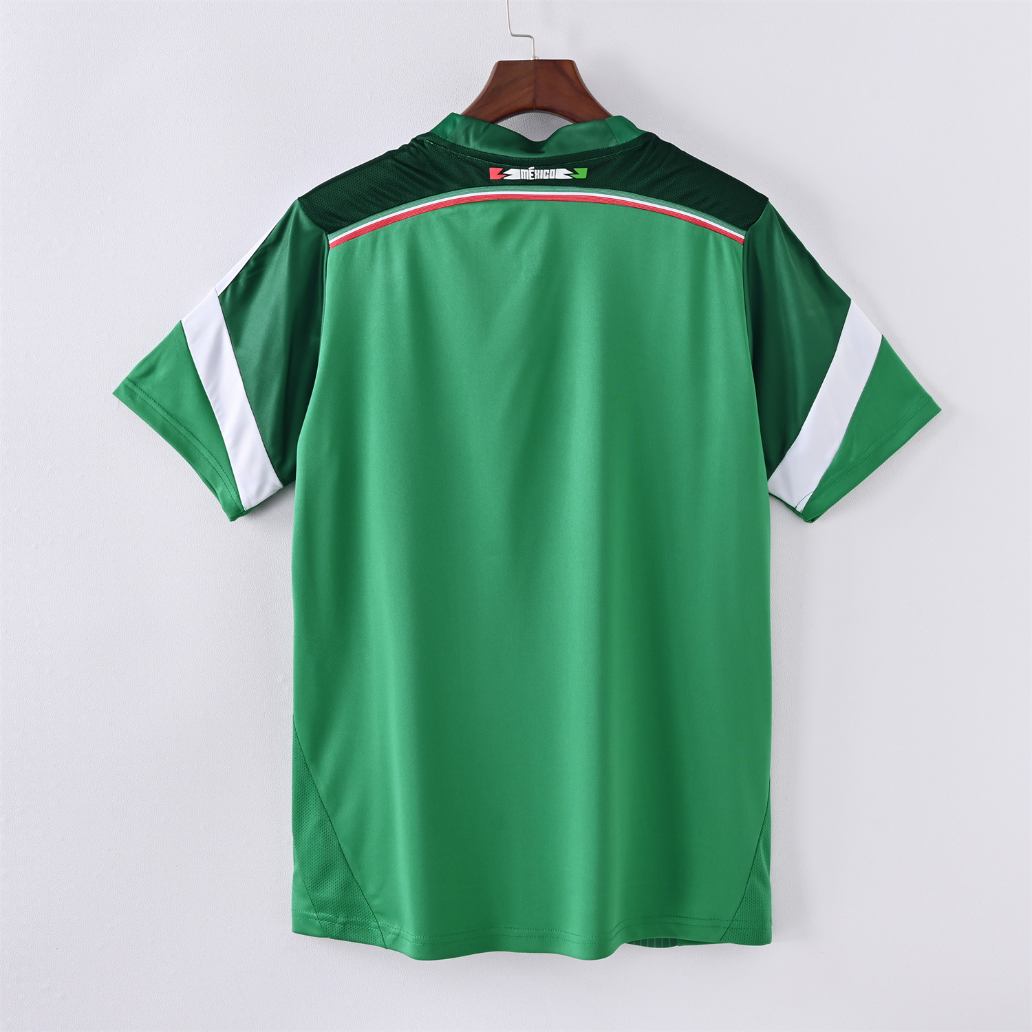 foot-Retro Mexico 2014 Home Jersey