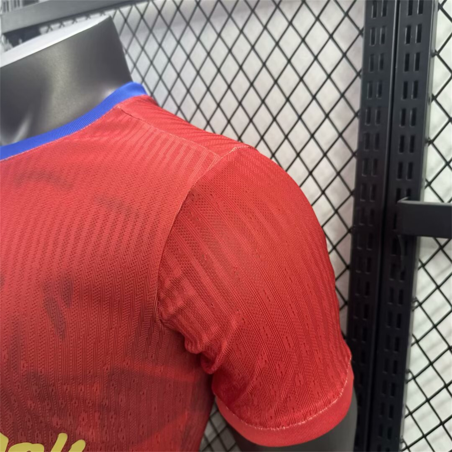 foot-Barcelona x Travis Scott 25-26 Red & Blue Special Jersey - Player Version