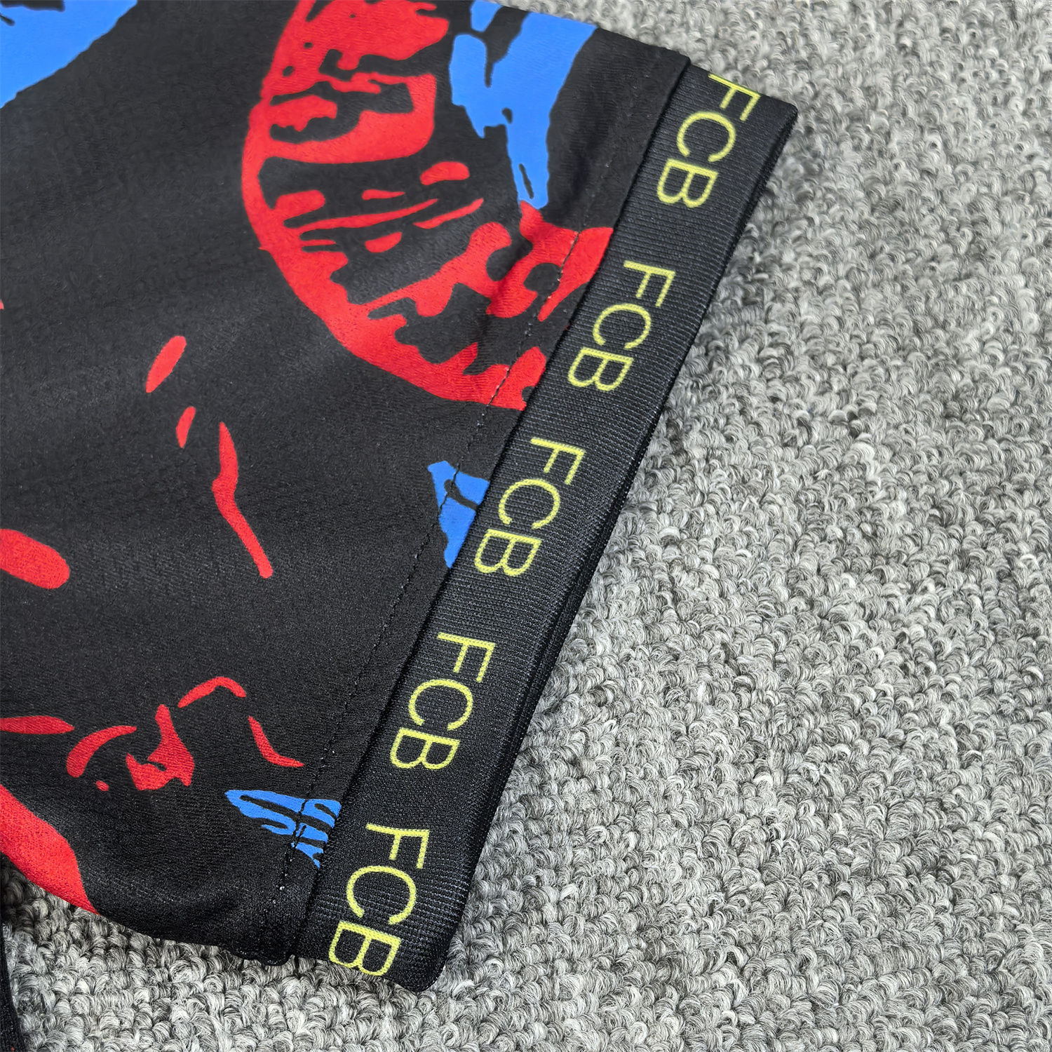 foot-Barcelona 25-26 Red Blue Snake Silhouette Pattern Special Jersey - Fans Version