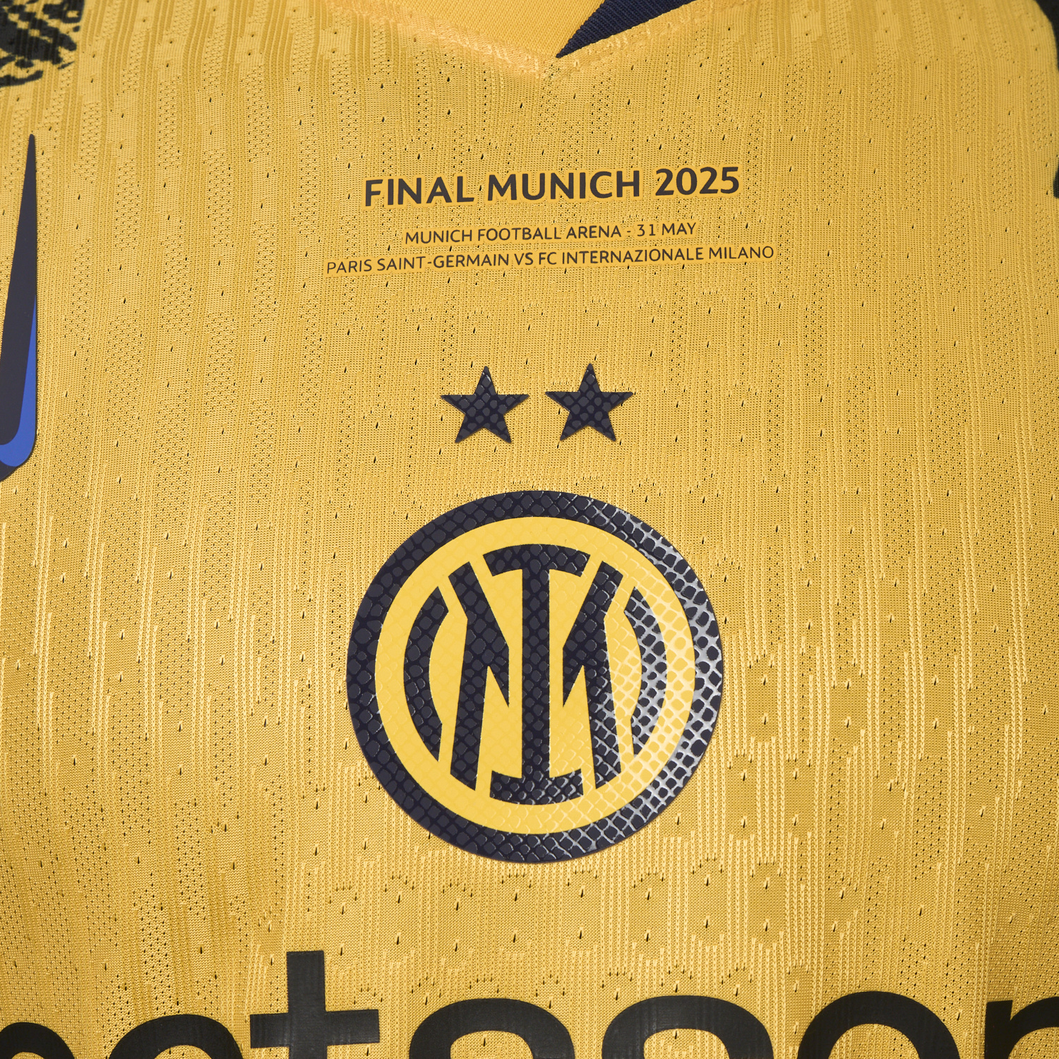 foot-Inter Milan 24-25 Third Champions League Final Jersey - Player Version