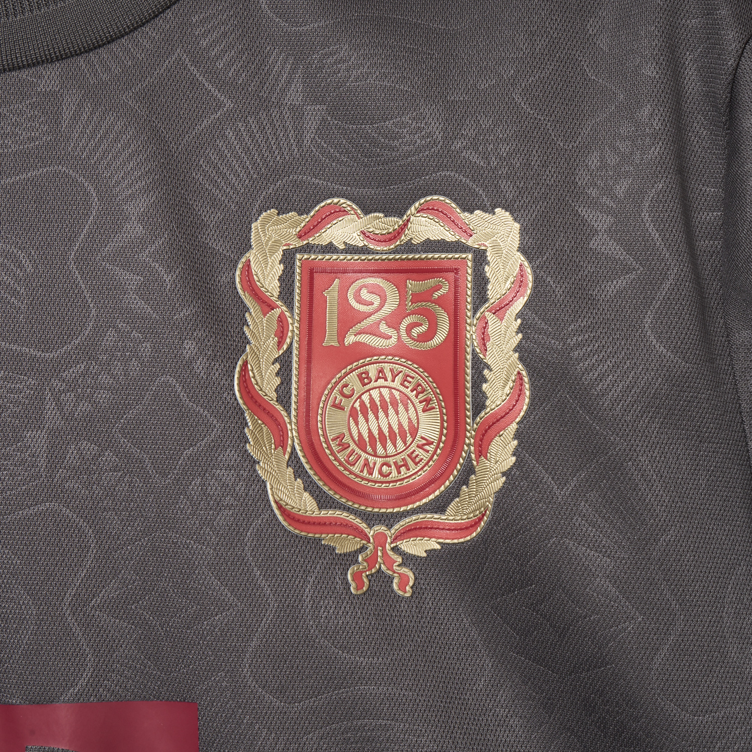 foot-Bayern Munich 2025 Grey 125th Anniversary Jersey - Fans Version