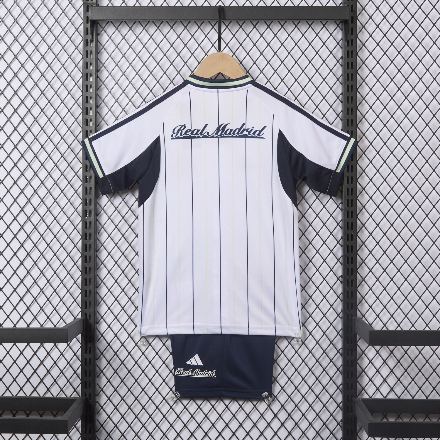 foot-Real Madrid 25-26 White Baseball Kids Kit