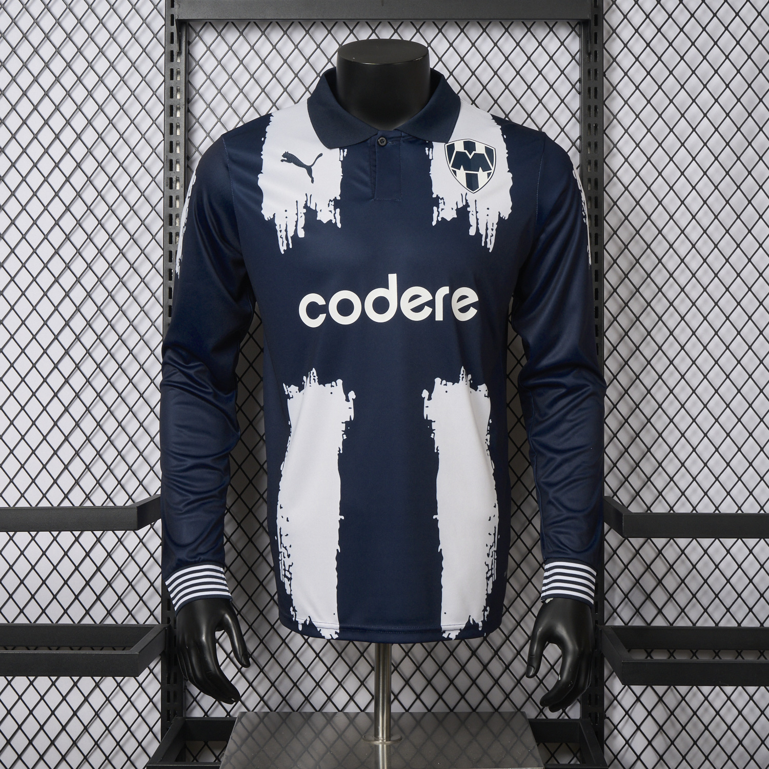 foot-Rayados Monterrey 25-26 Club World Cup Home Long Sleeves Jersey - Player Version