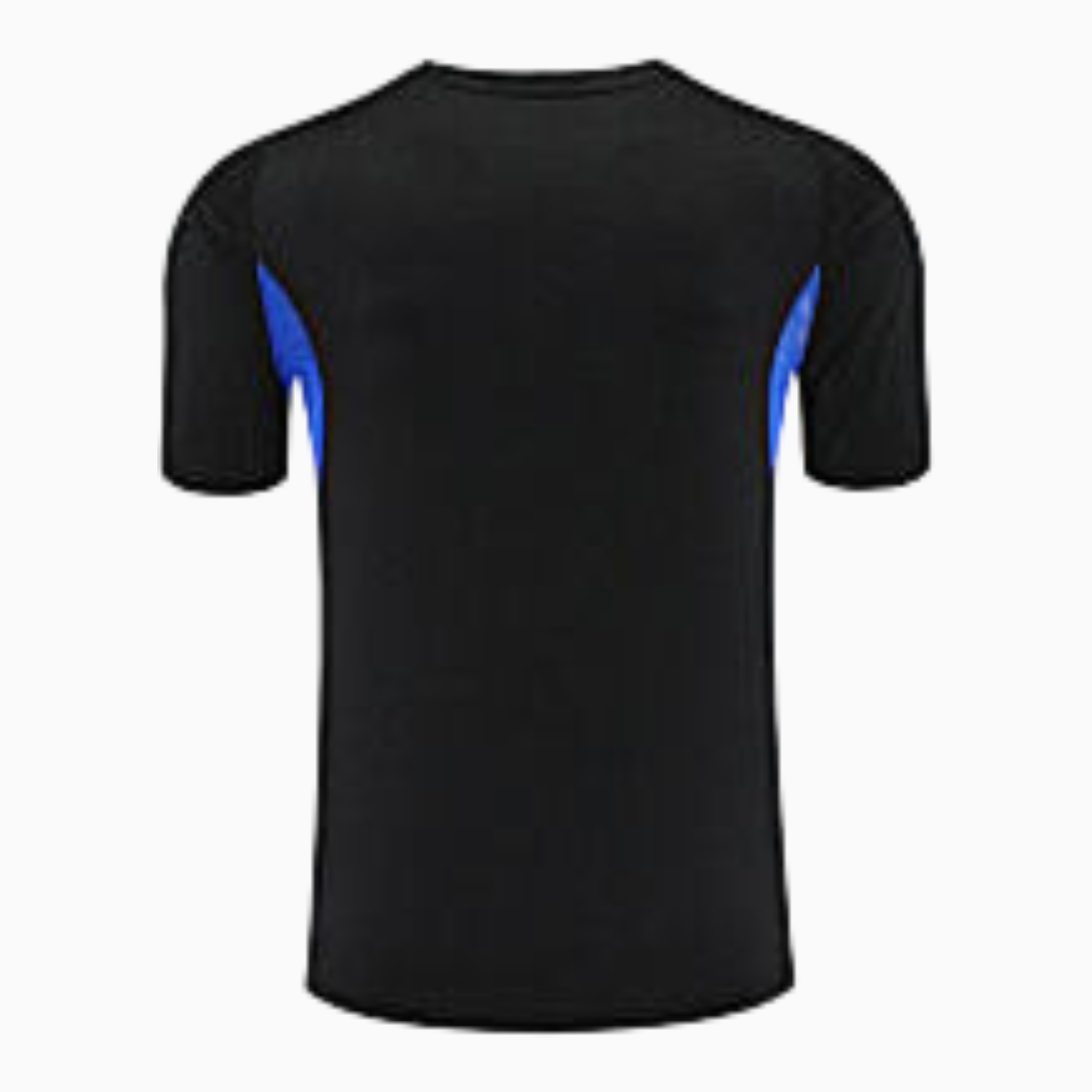 foot-Manchester United 25-26 Short-Sleeve Training Set - Yellow Lines Black Top & Black Shorts