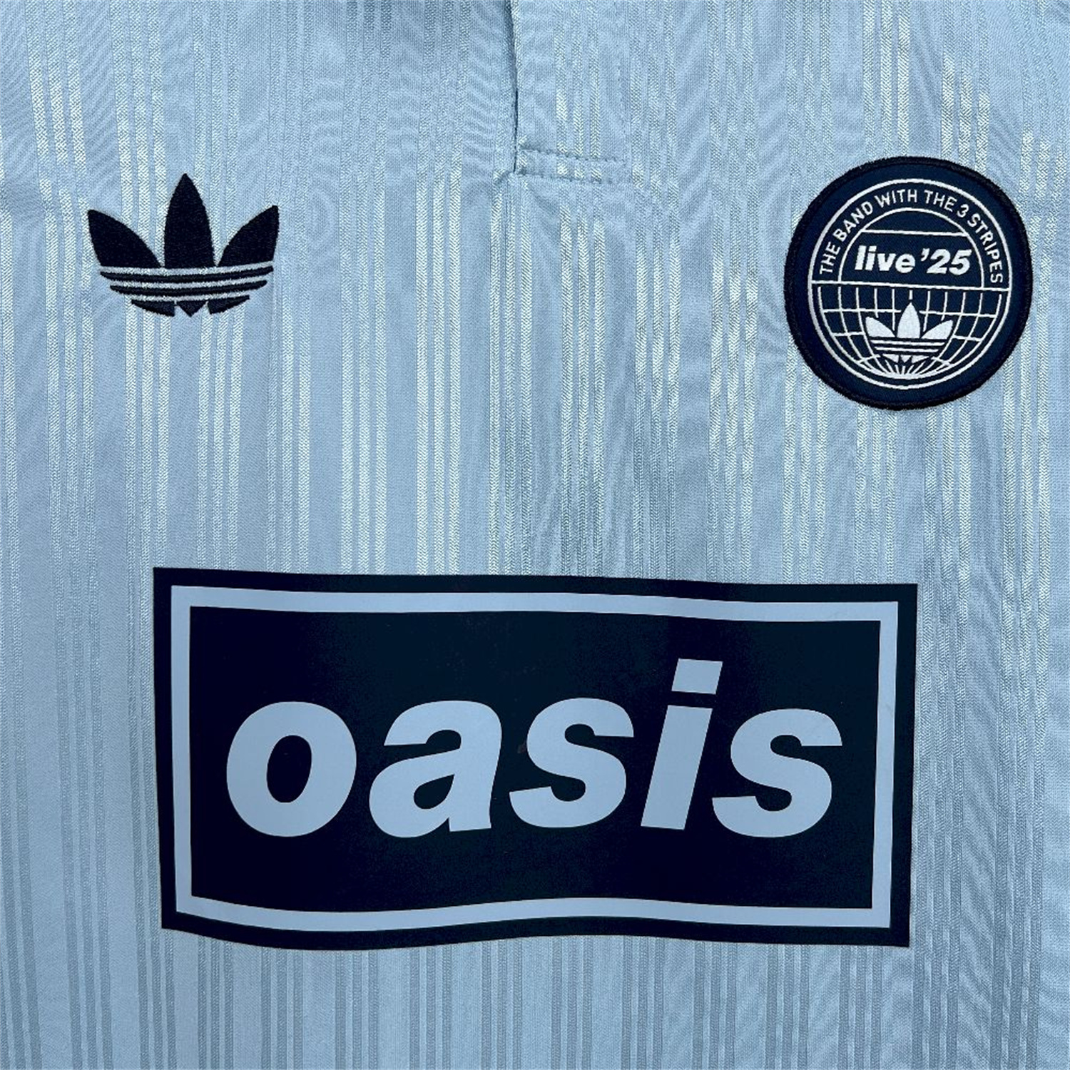 foot-Bohemian 25-26 Oasis Originals Tour Light Blue Jersey - Fans Version