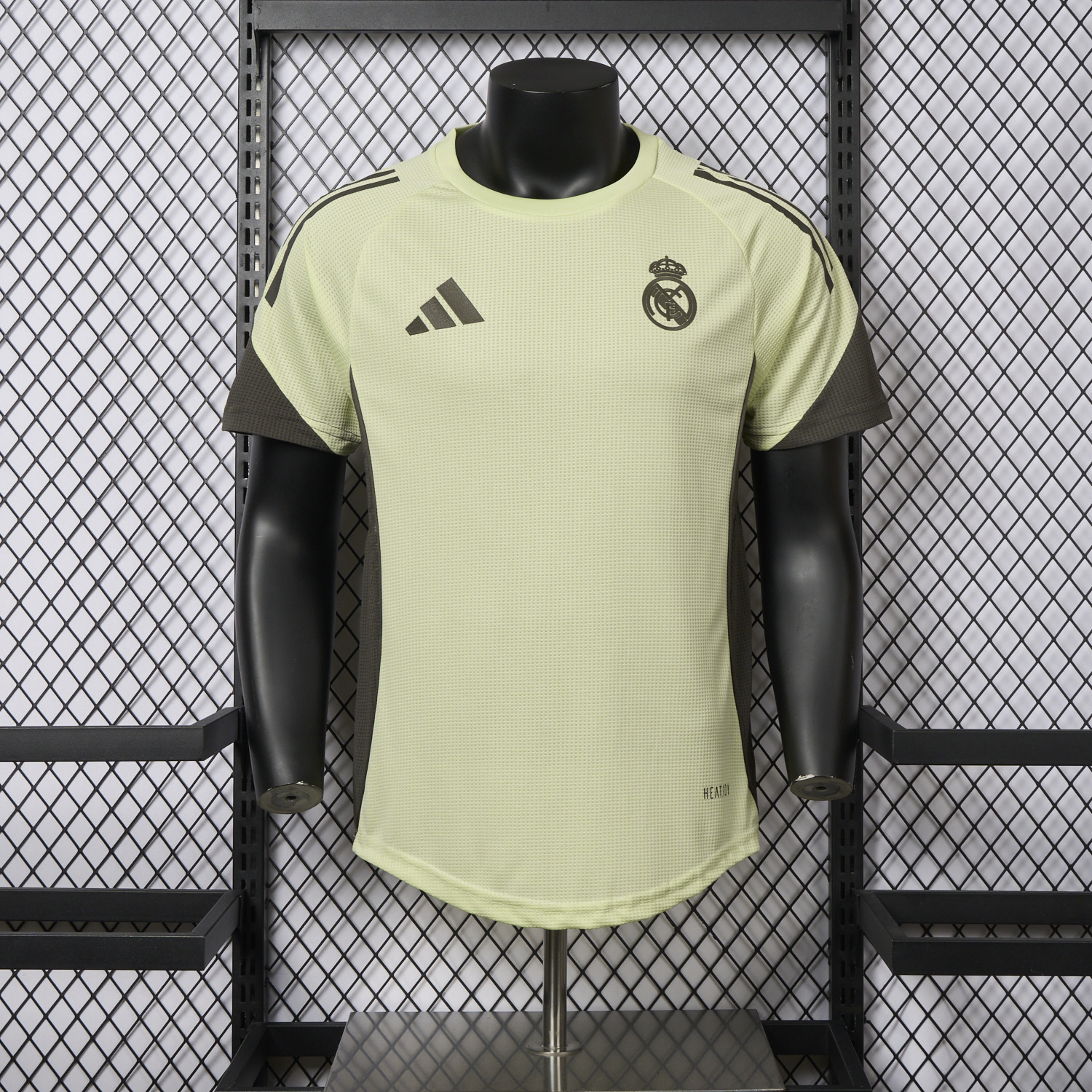 foot-Real Madrid 25-26 Light Green Training Jersey - Player Version
