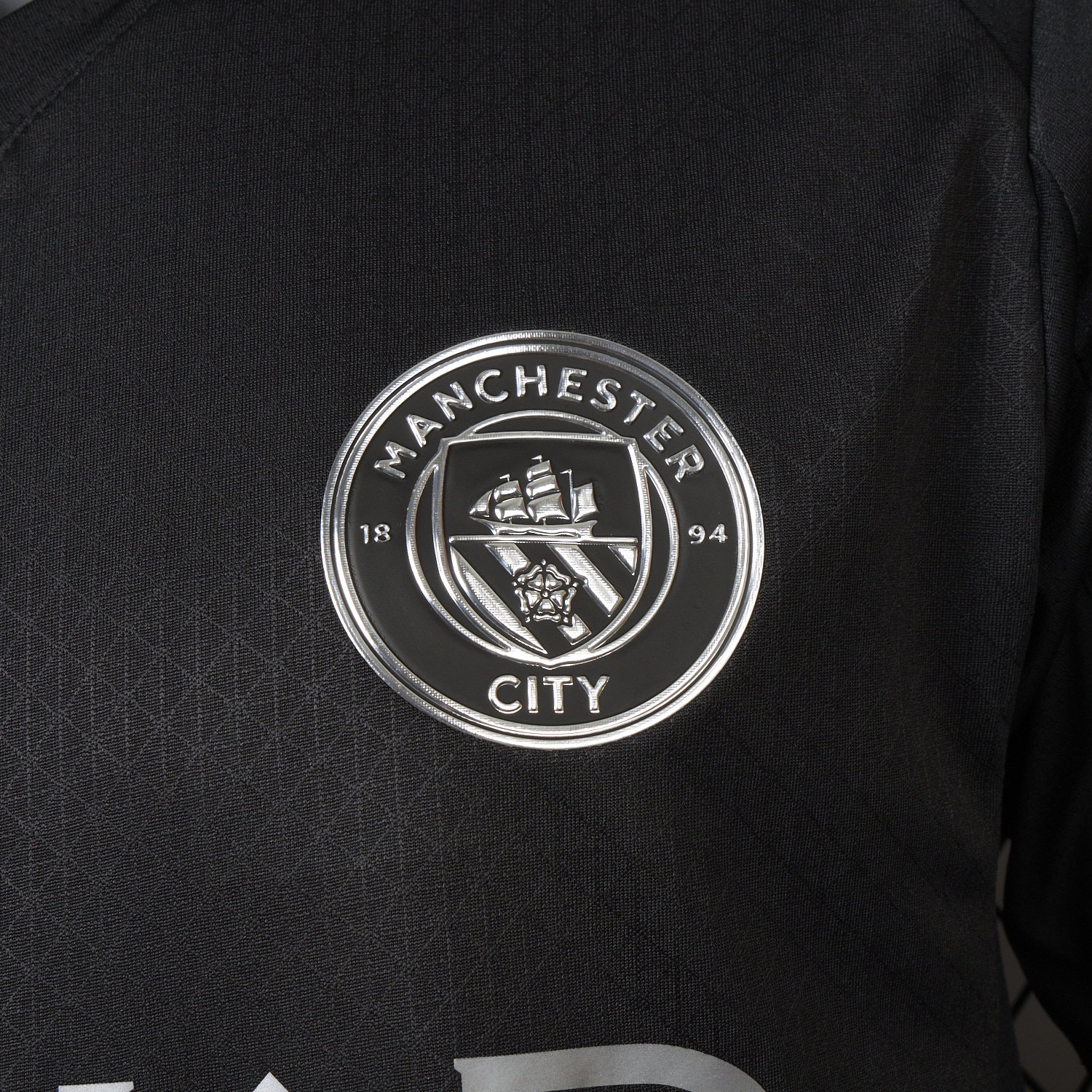 foot-Manchester City 25-26 Away Black Jersey - Player Version