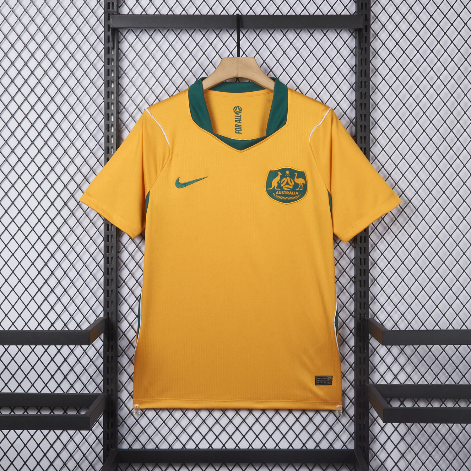 Unitedfootballkit.com | Australia 2026 Home Jersey - Fans Version -Customize Name, Number and Patch | Worldwide Shipping