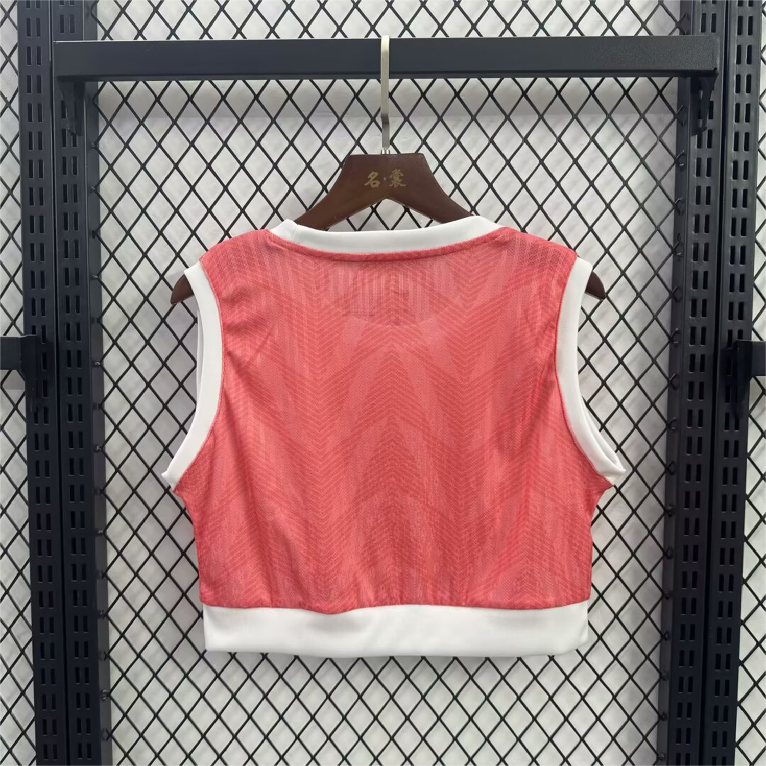 foot-Women's Barcelona 25-26 Pink White Yoga Vest