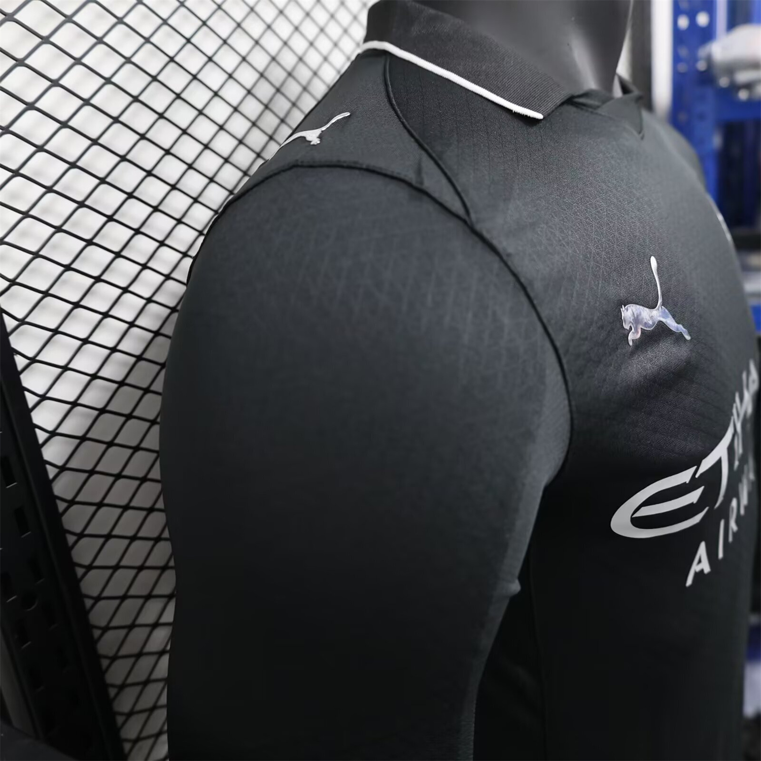 foot-Manchester City 25-26 Away Black Long Sleeves Jersey - Player Version