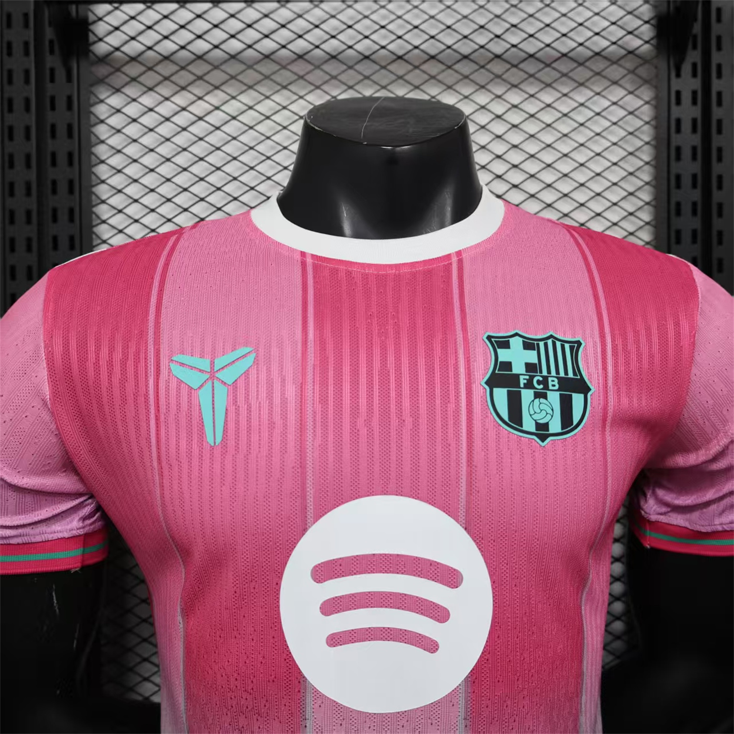 foot-Barcelona 25-26 Pink And Cyan Special Jersey - Player Version