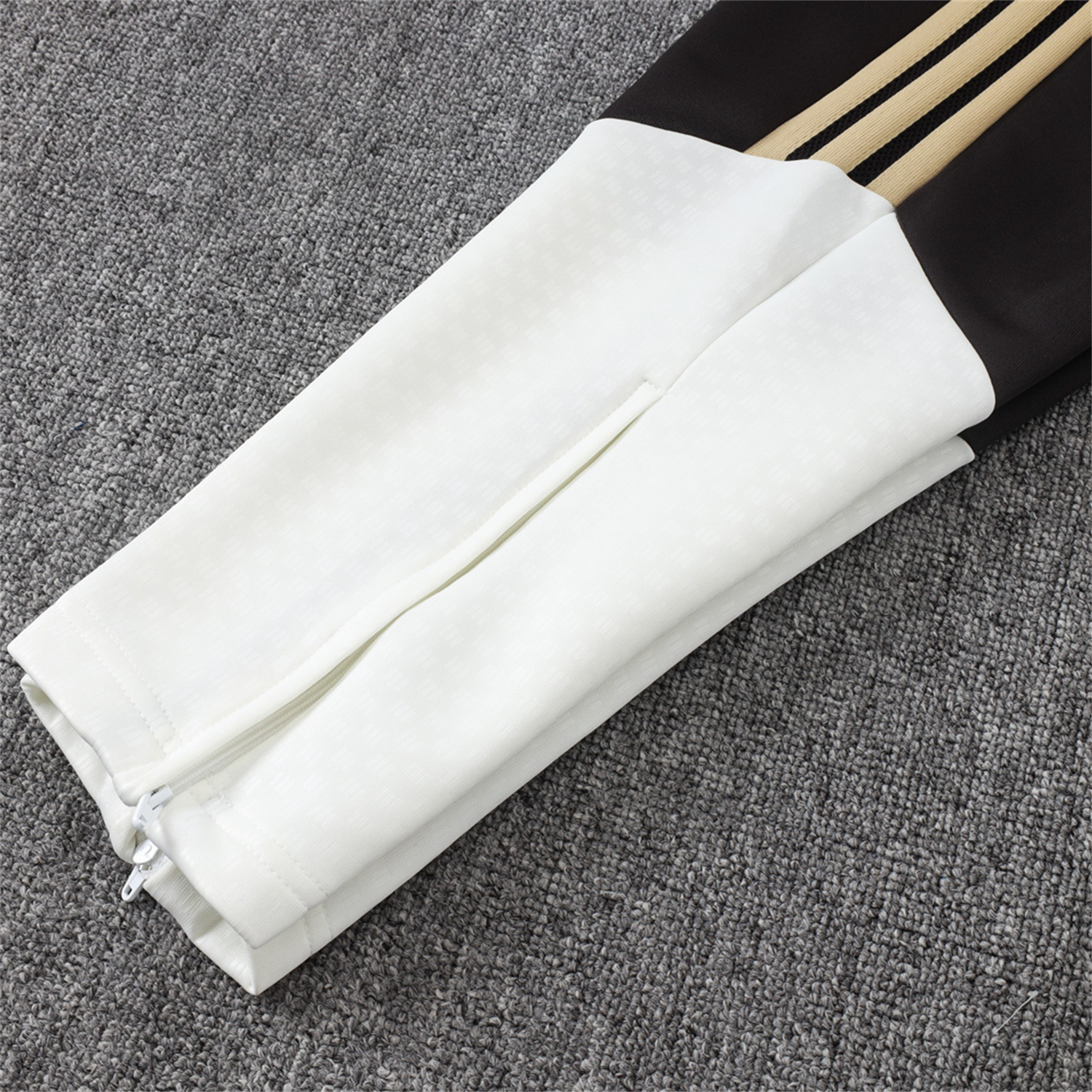 Funinjersey-Flamengo 2026 Jacket Training Tracksuit - White Jackets & Black Pants