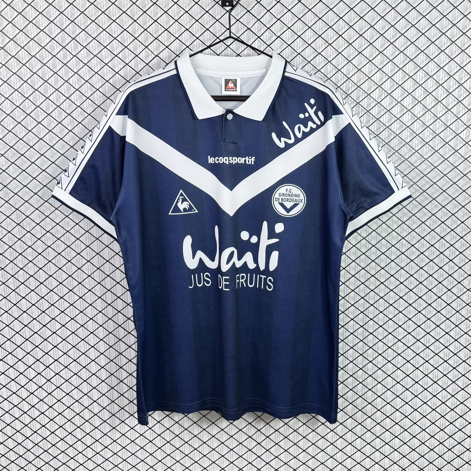 Unitedfootballkit.com | Retro Bordeaux 1996-97 Home Jersey -Customize Name, Number and Patch | Worldwide Shipping