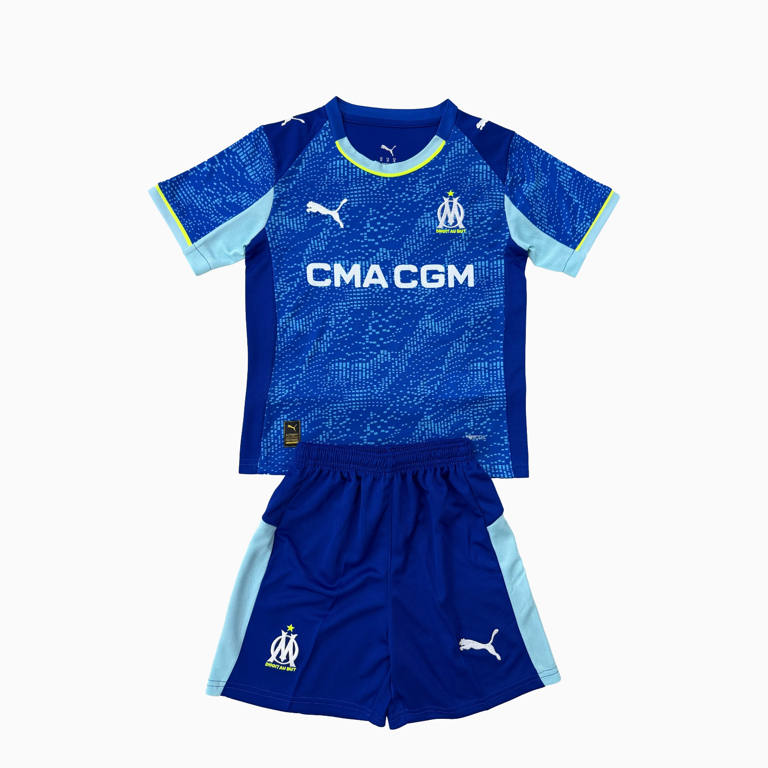 Higojerseys-Marseille 25-26 Third Men's Adult Jersey Set - Fans Version