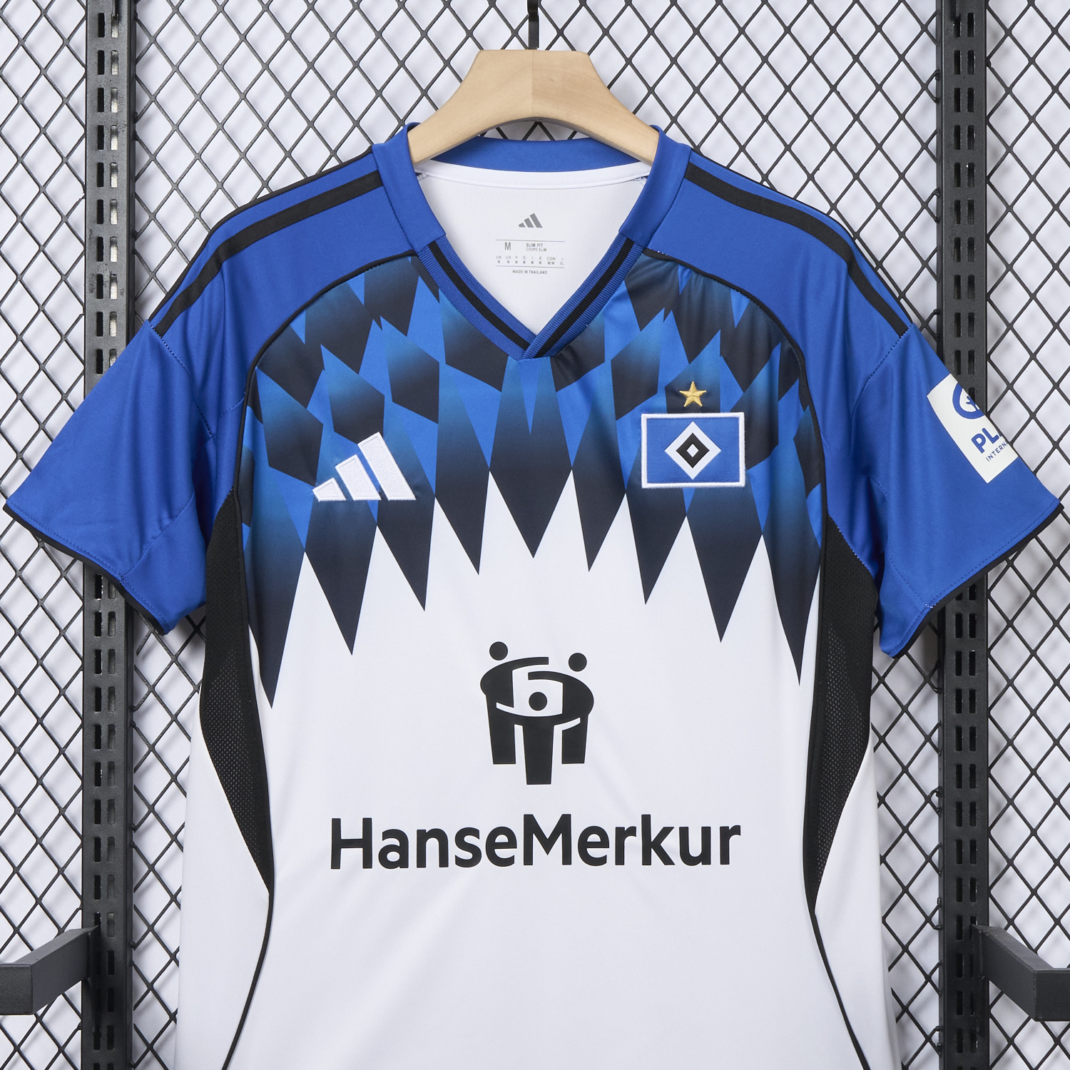 foot-【Embroidered Team Badge】Hamburger SV 25-26 Home Jersey - Fans Version