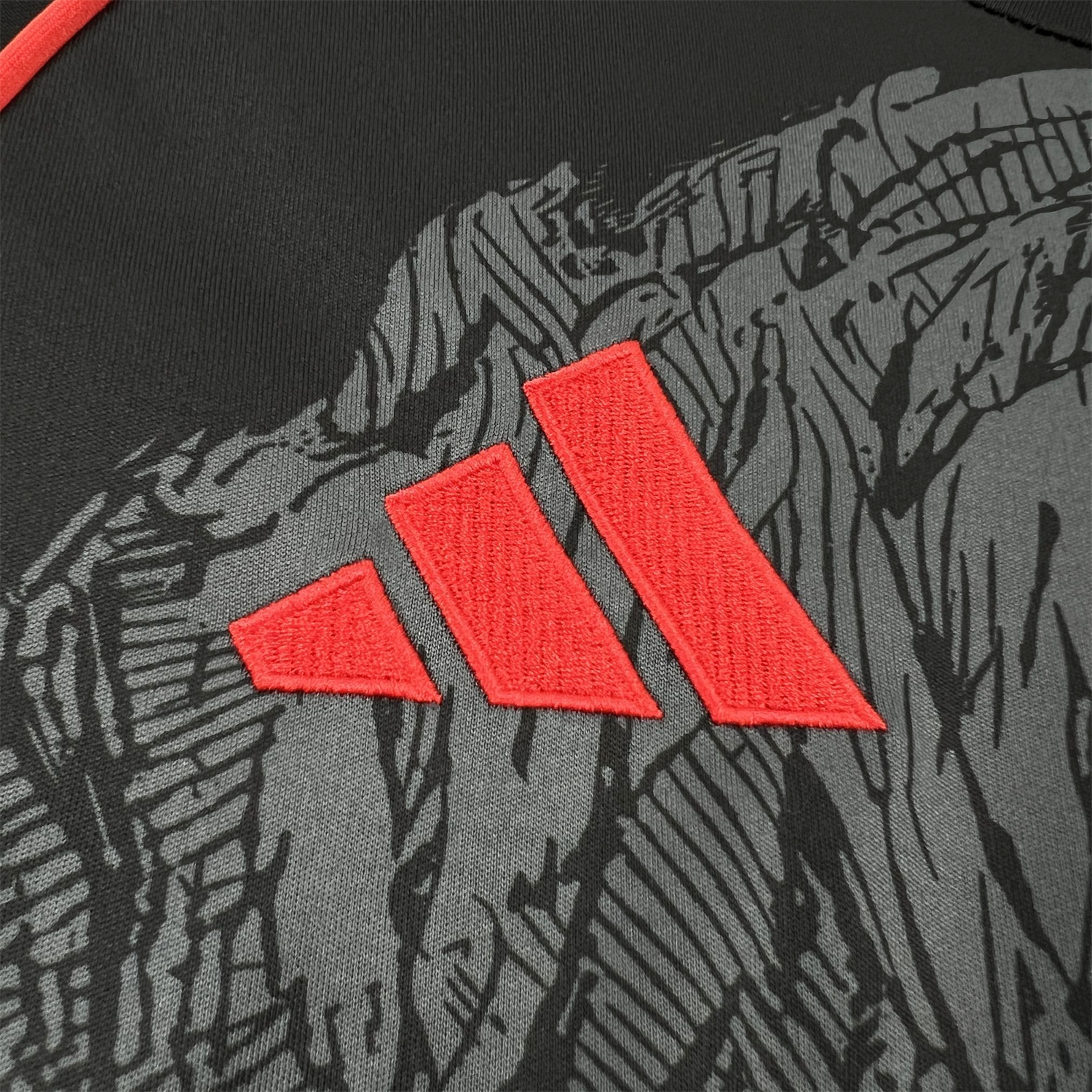 Unitedfootballkit.com | Benfica 25-26 Grey Eagle Black Special Jersey - Fans Version -Customize Name, Number and Patch | Worldwide Shipping