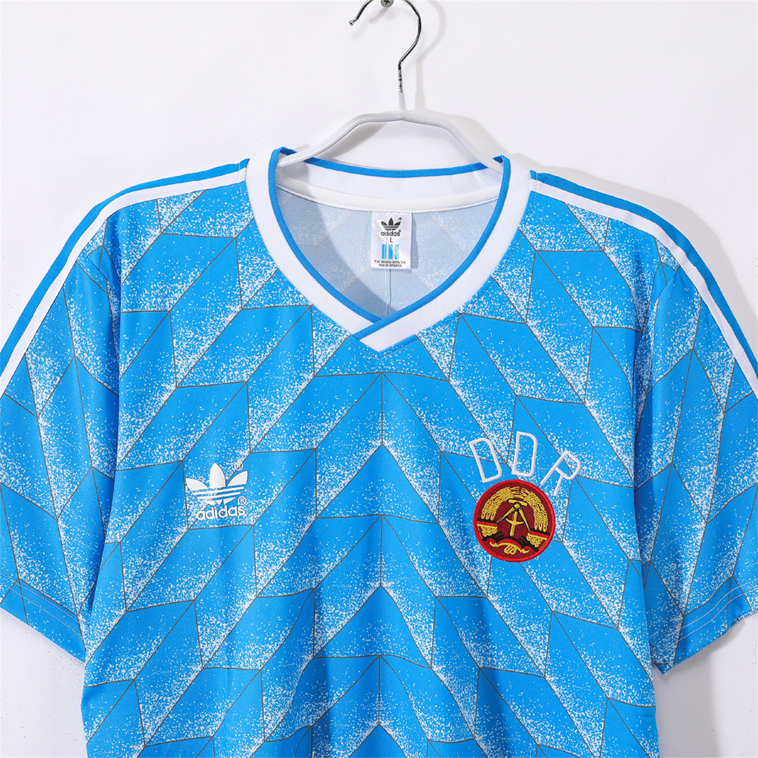 foot-Retro East Germany 1988 Away Jersey
