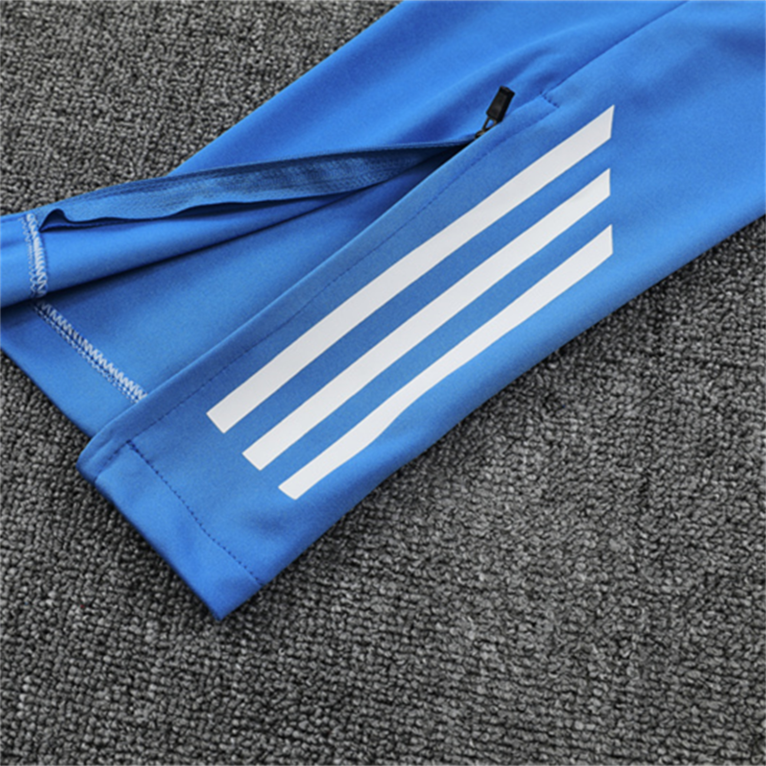 foot-Real Madrid 25-26 Kids Long Sleeve Training Set - Bright Blue Top & Pants