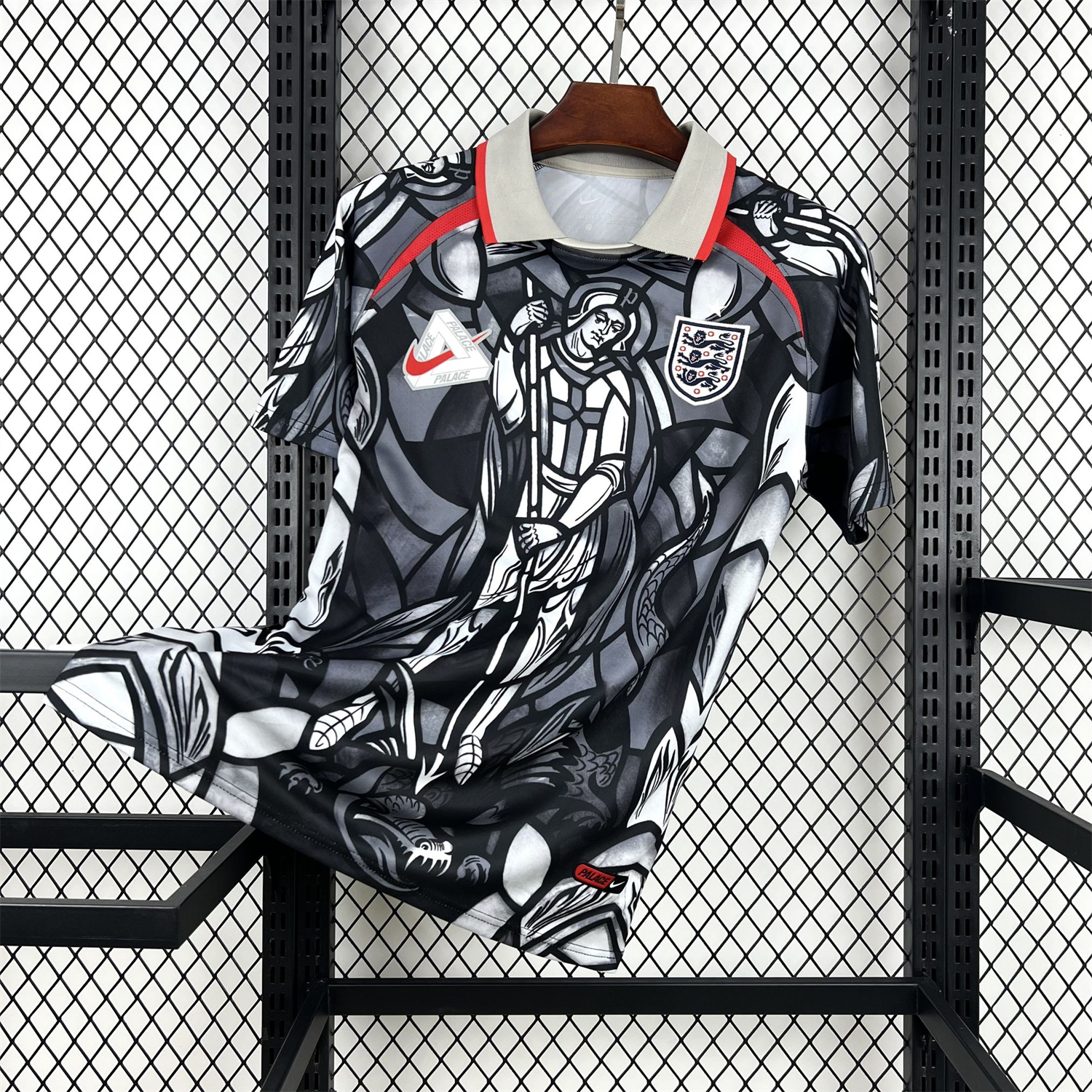 Funinjersey-England 2026 World Cup Palace Black And Gray Special Jersey - Fans Version