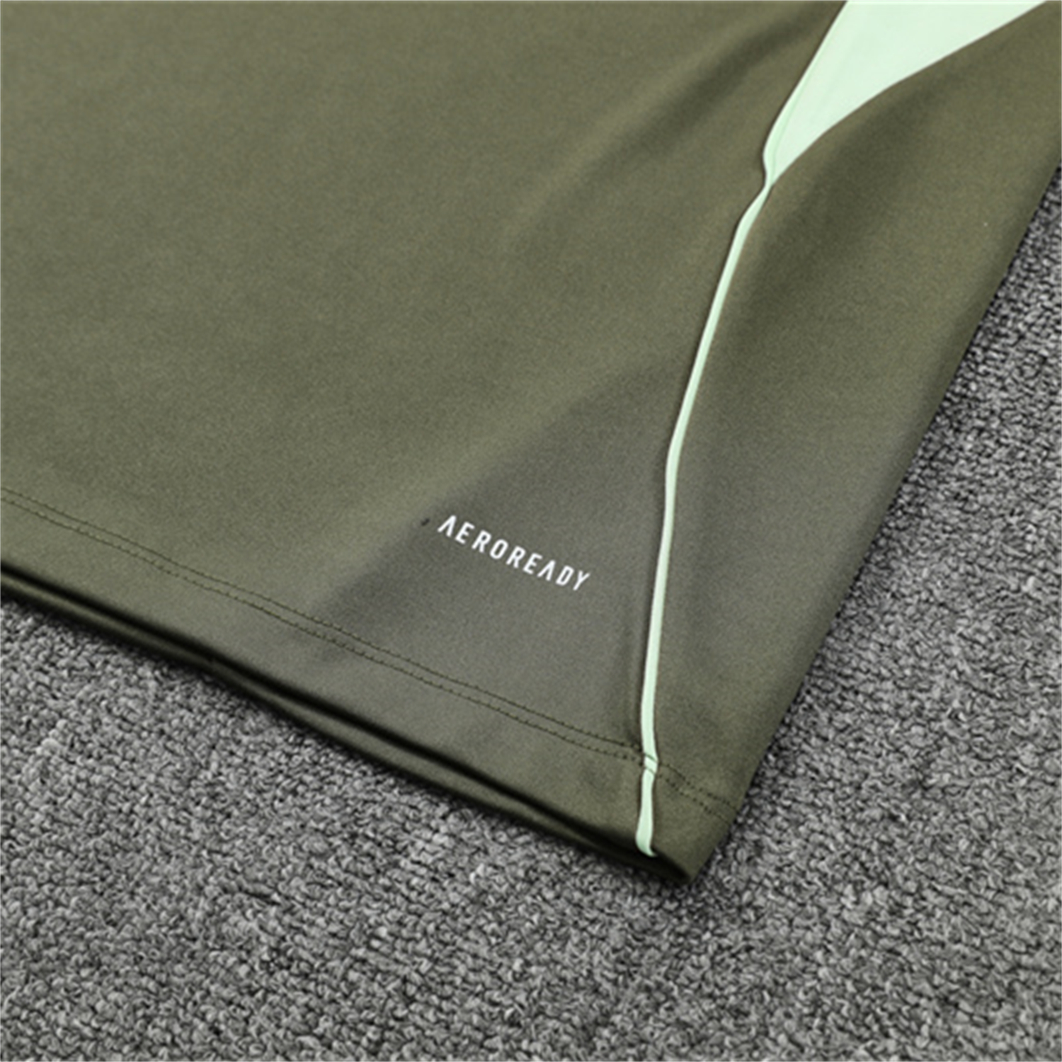 foot-Real Madrid 25-26 Long Sleeve Training Set - Army Green Top & Pants