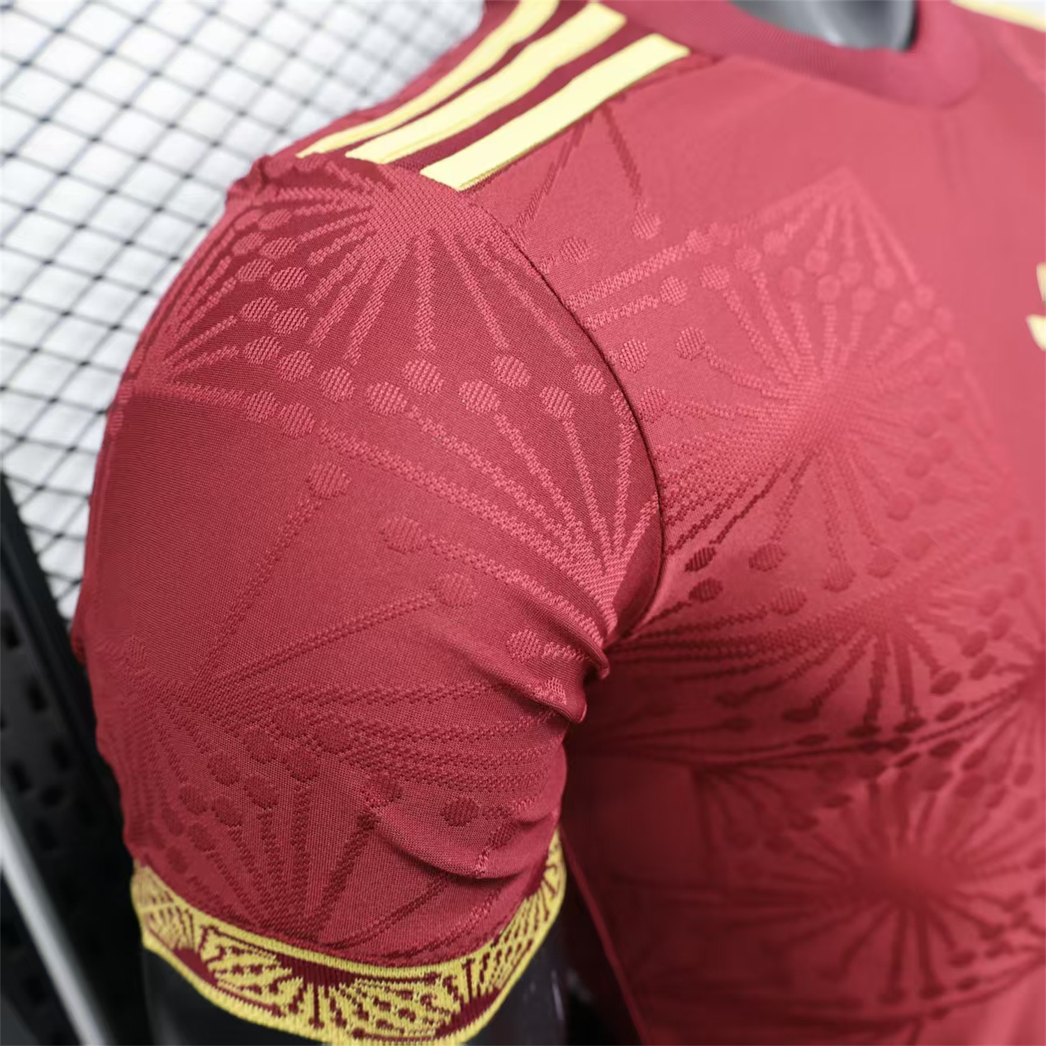 foot-Mexico 2025 Round Logo Red Special Edition Jersey - Player Version