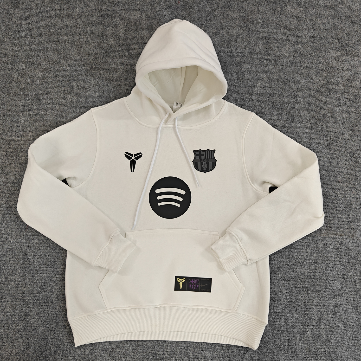 foot-Barcelona 25-26 KB Logo Unisex Pullover Hoodie