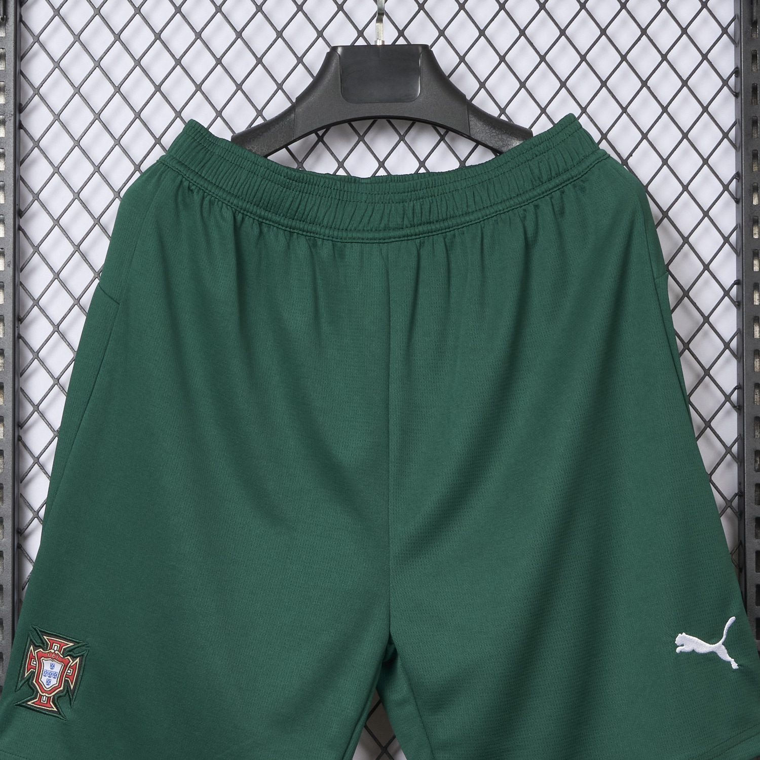 foot-Portugal 25-26 Home Green Shorts - Fans Version