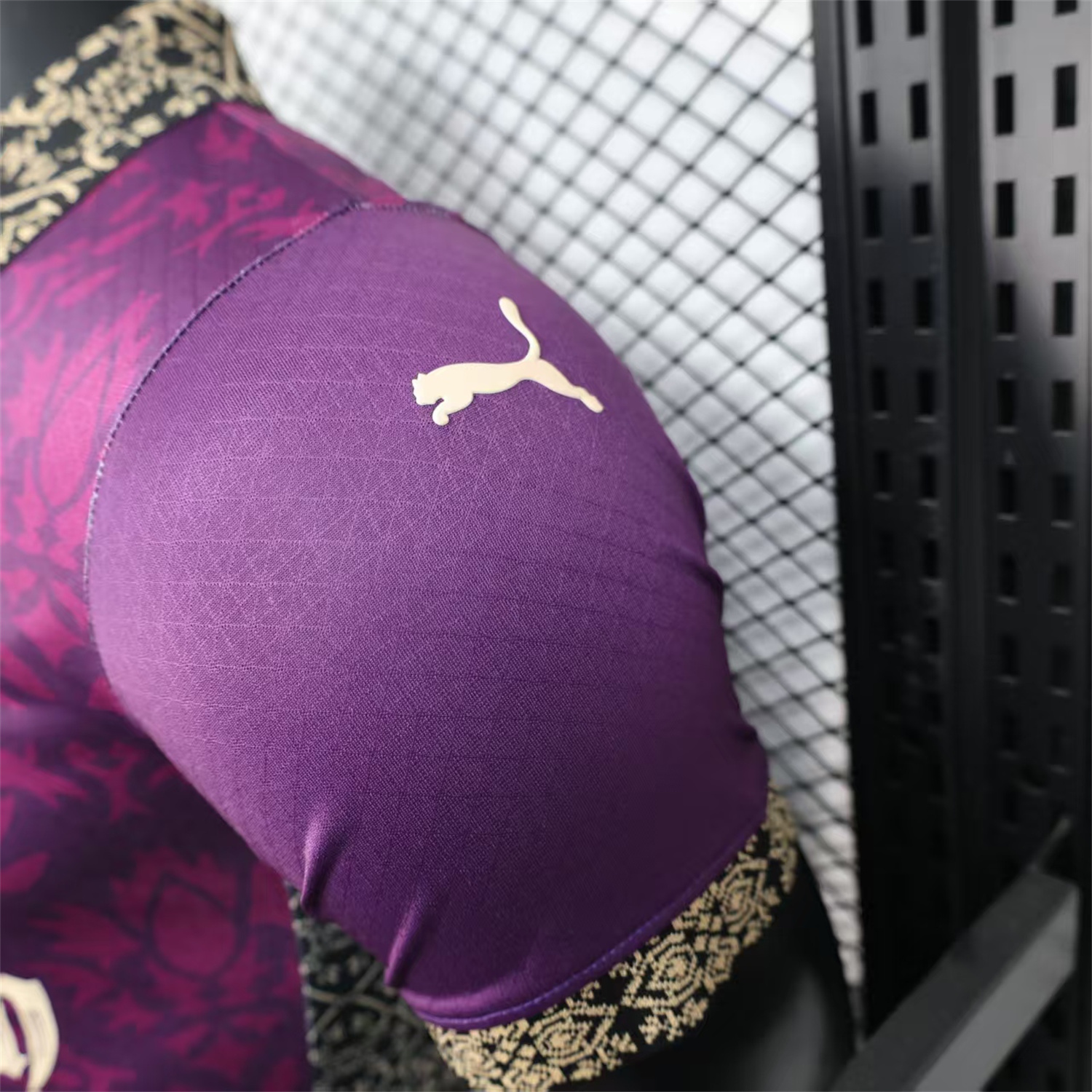 foot-AC Milan 25-26 Team Name Advertisement Purple POLO Special Jersey - Player Version