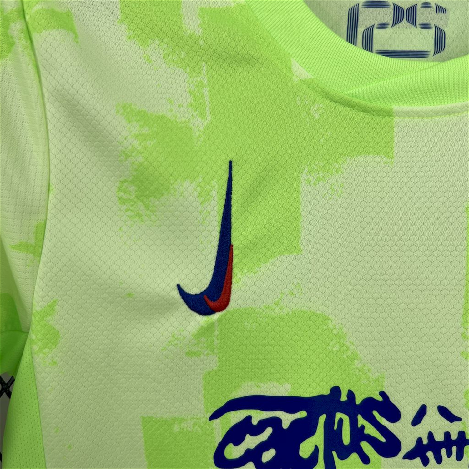 foot-Barcelona x Travis Scott 24-25 Third Green Kids Kit