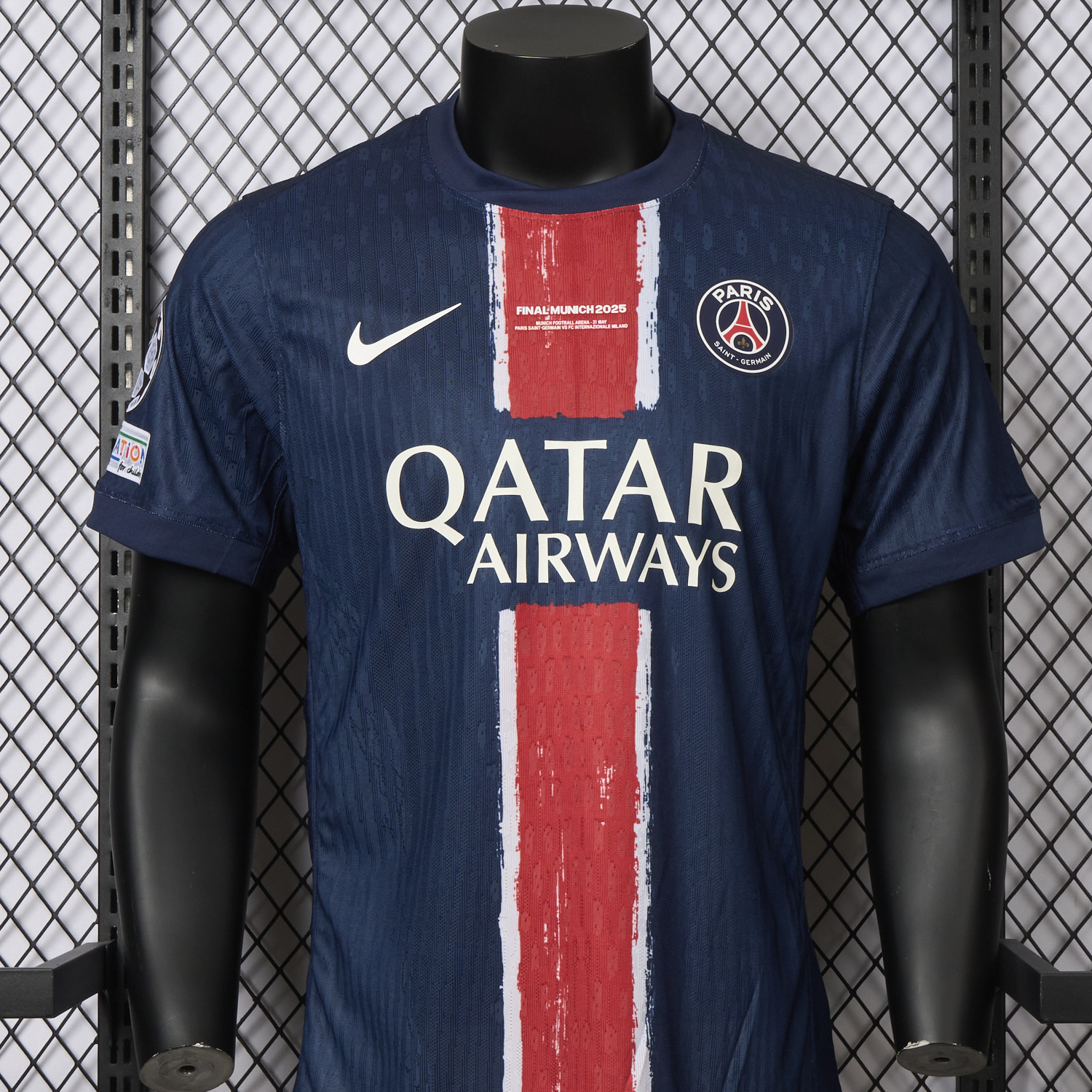 foot-Paris Saint-Germain PSG 24-25 Home Champions League Final Jersey - Player Version