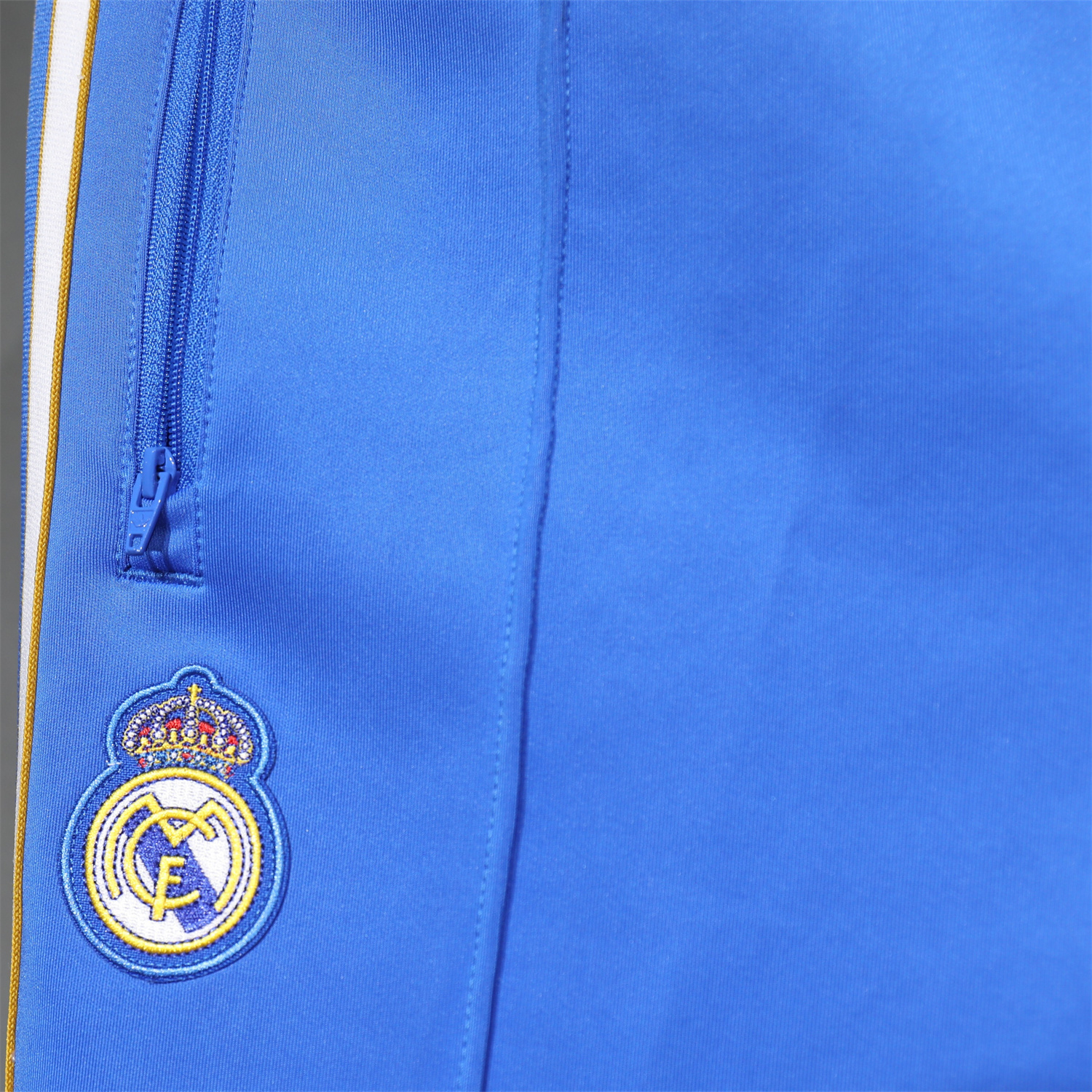 foot-Real Madrid 25-26 Pure Color Training Set - Blue Top and Blue Pants