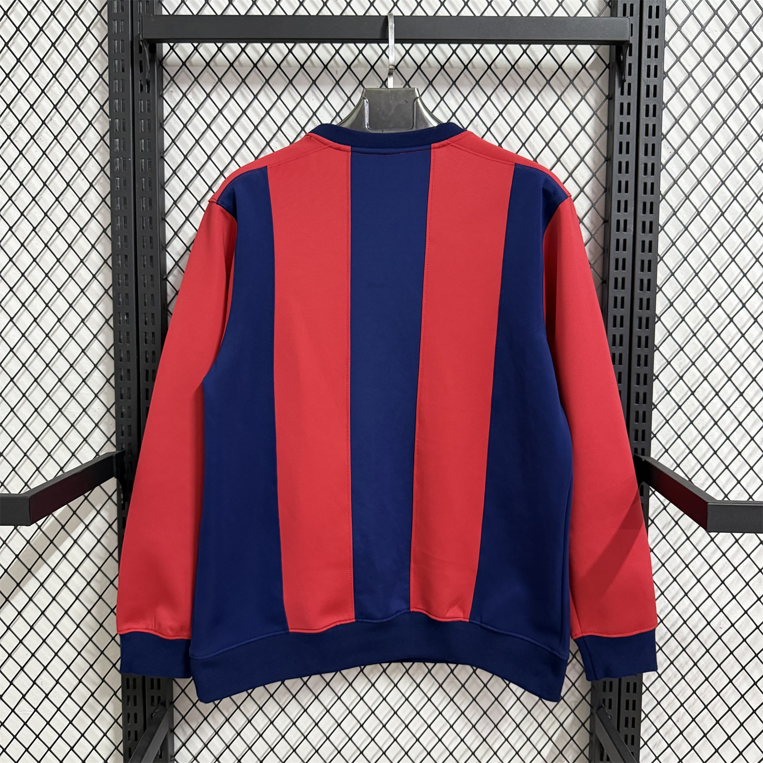 SIUjerseys-Barcelona 25-26 Red And Blue Unisex Pullover Hoodie