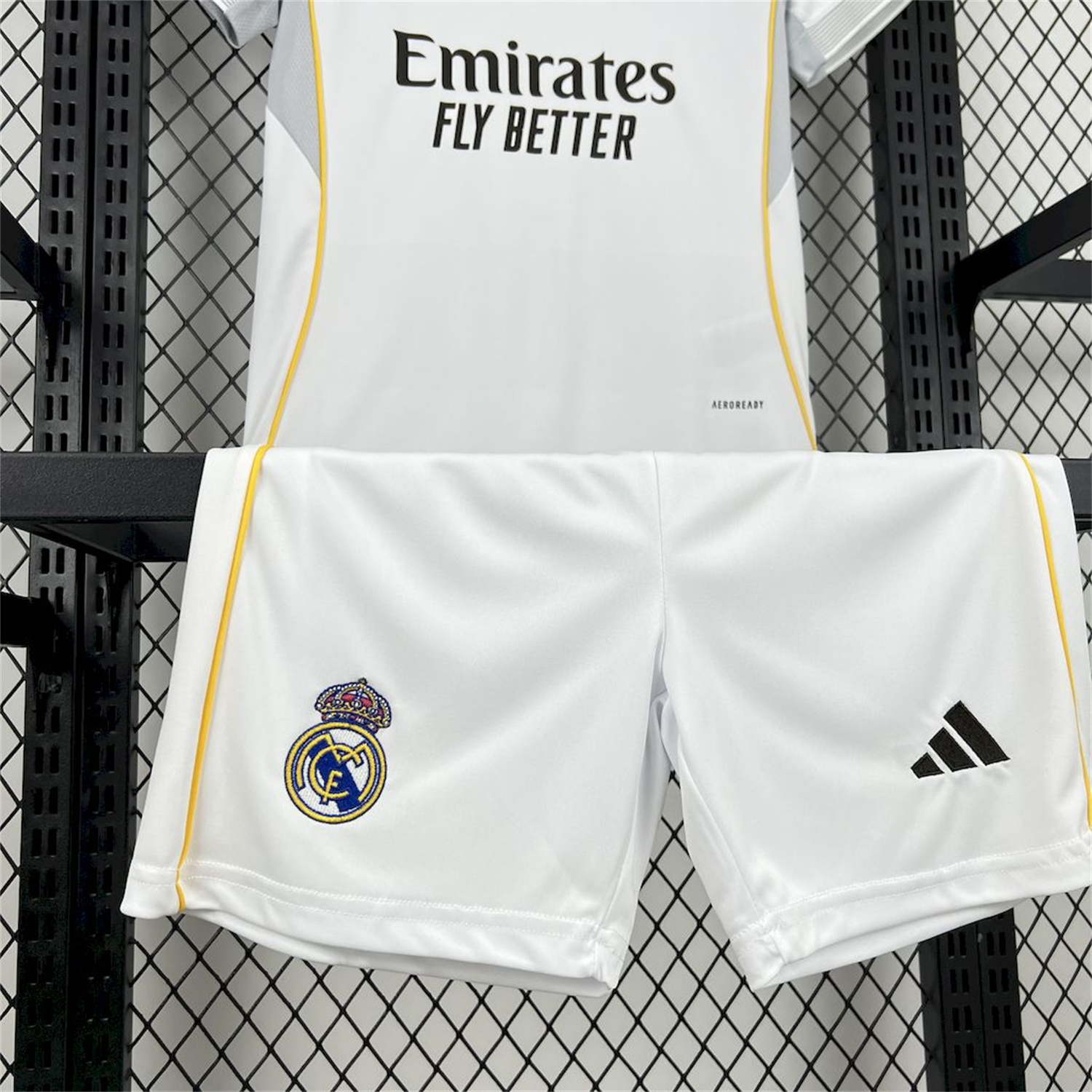 foot-Real Madrid 25-26 Home White Kids Kit - Fans Version