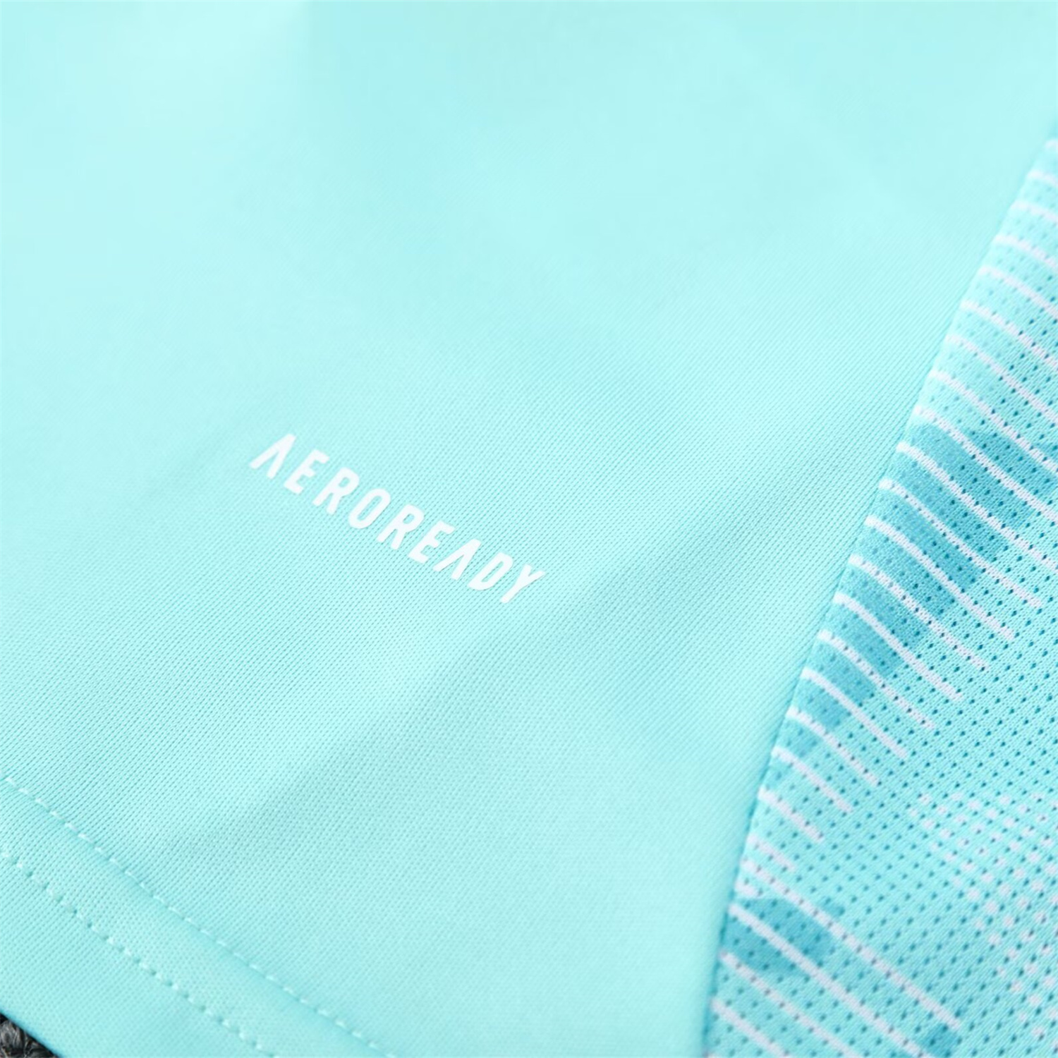 foot-Flamengo 25-26 Short-Sleeve Kids Training Set - Light Blue With Royal Blue