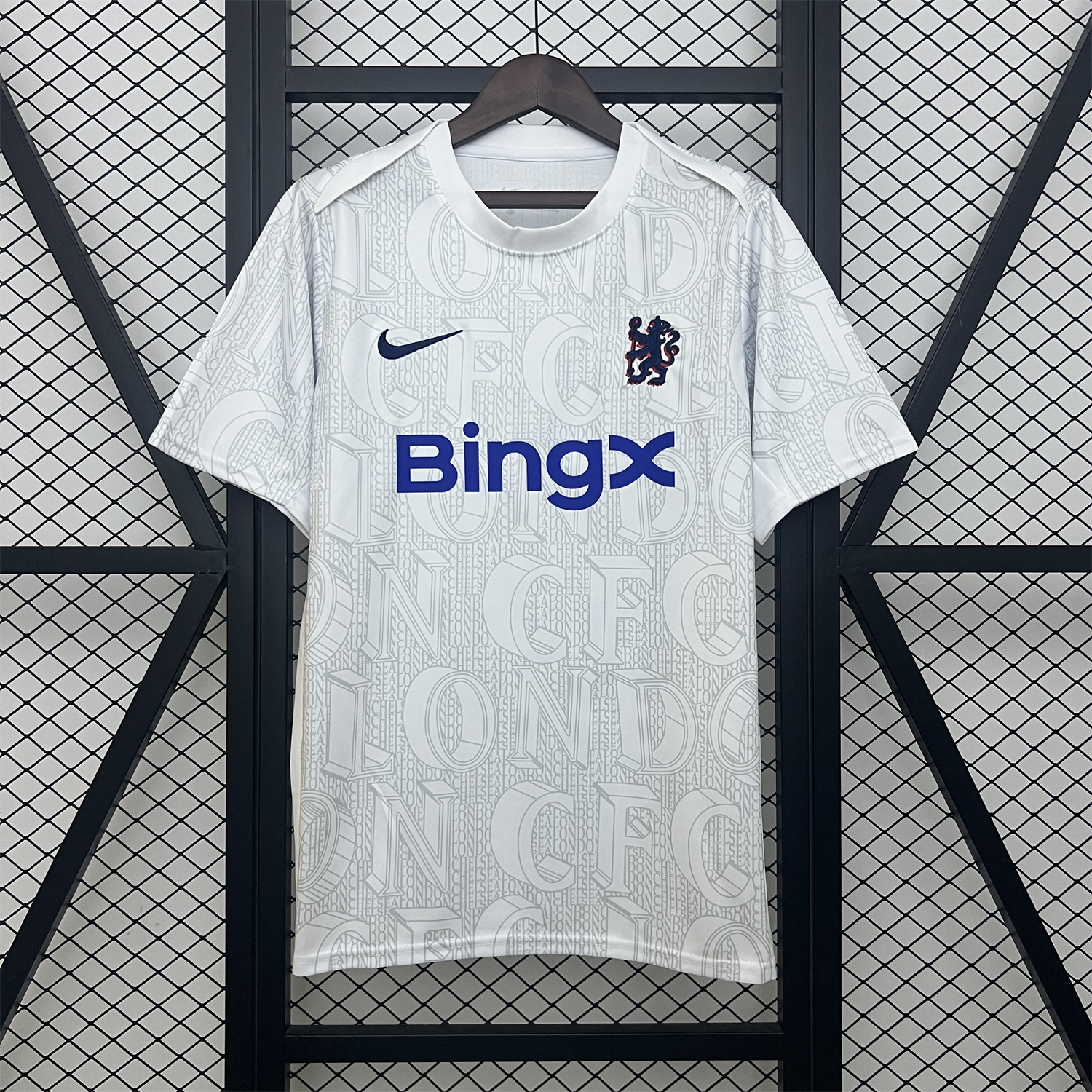 foot-C.H.E.L.S.E.A 25-26 White Pre-Match Training Jersey - Fans Version