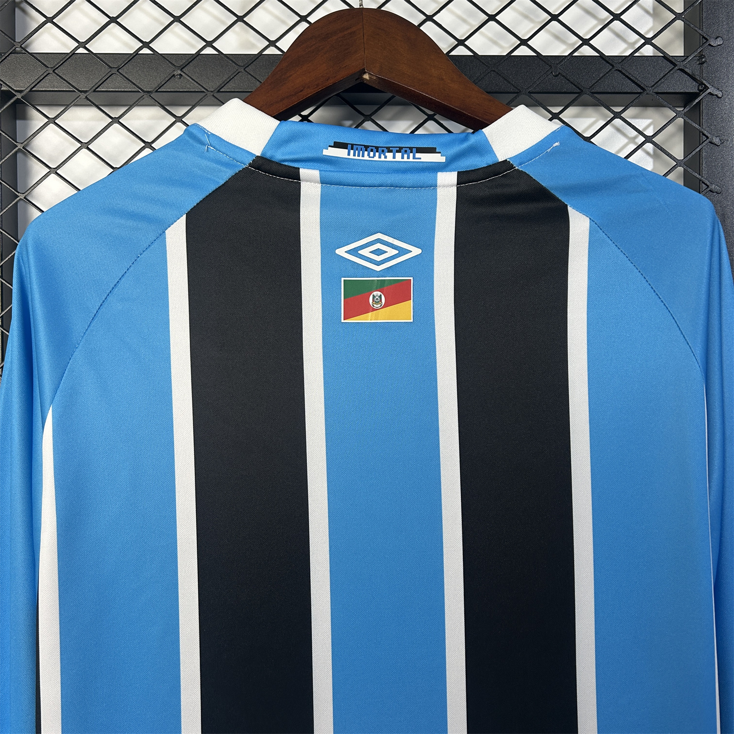 foot-Gremio 25-26 Home Unsponsored Long Sleeves Jersey - Fans Version