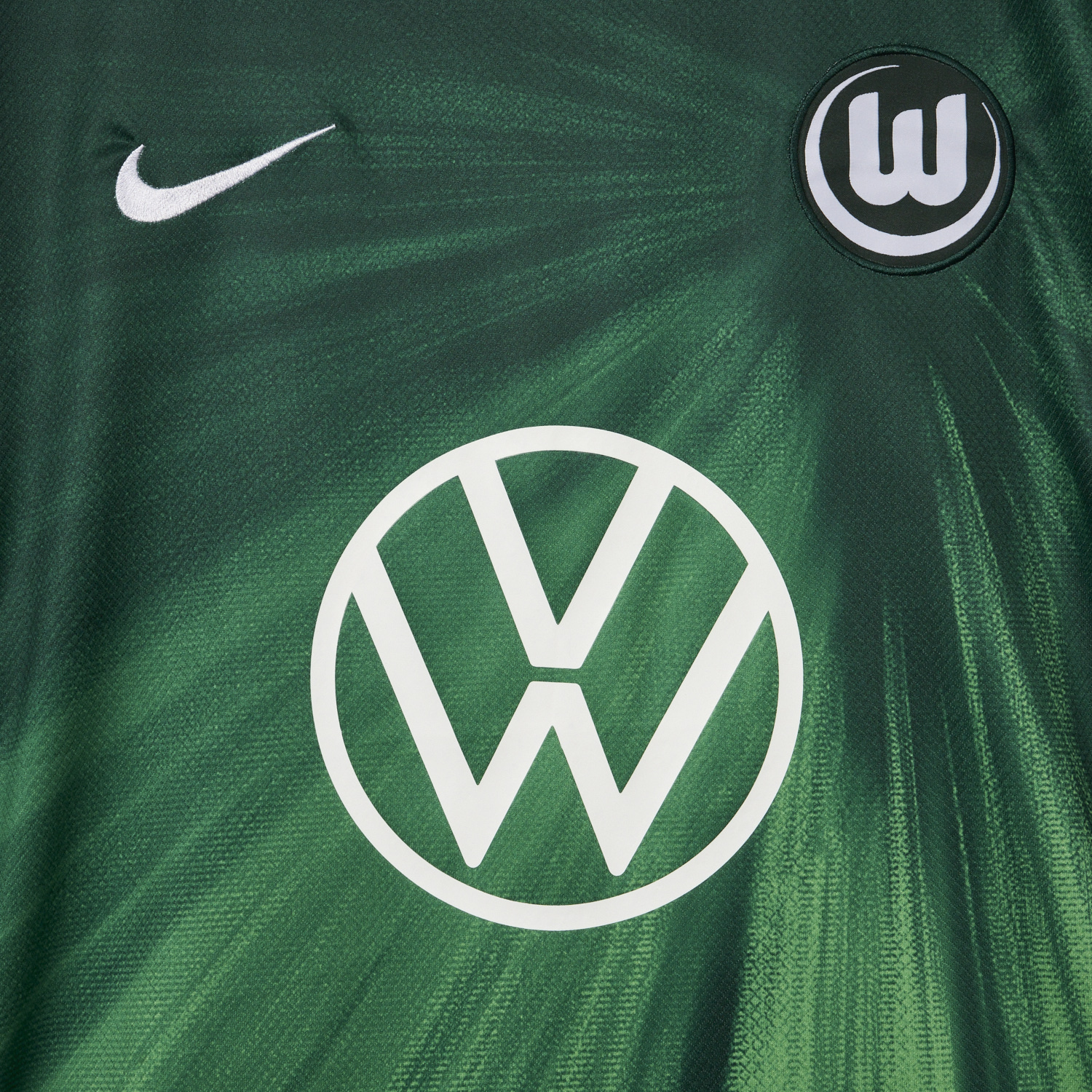 foot-Wolfsburg 25-26 Home Green Jersey - Fans Version