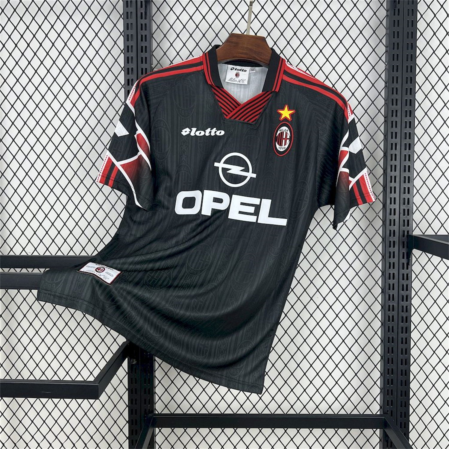 foot-Retro AC Milan 1997-98 Copa Centenario do Belo Horizonte Third Jersey
