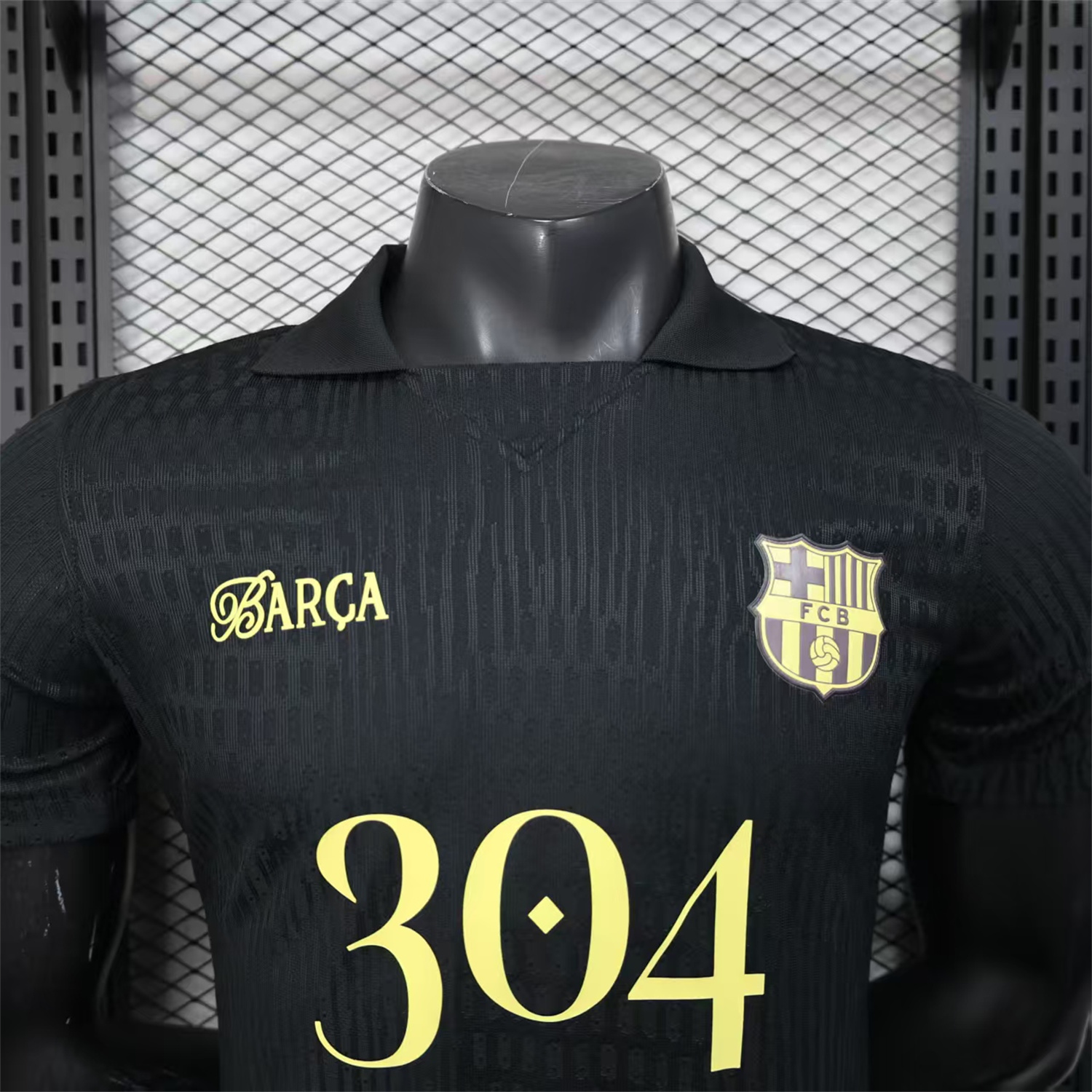 foot-Barcelona 25-26 304 Black Special Jersey - Player Version