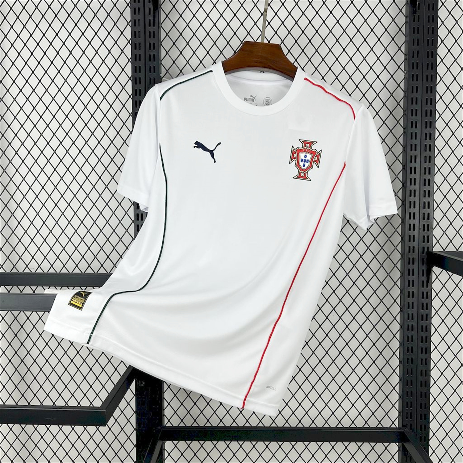 foot-Portugal 2025-26 White Casuals Jersey - Fans Version