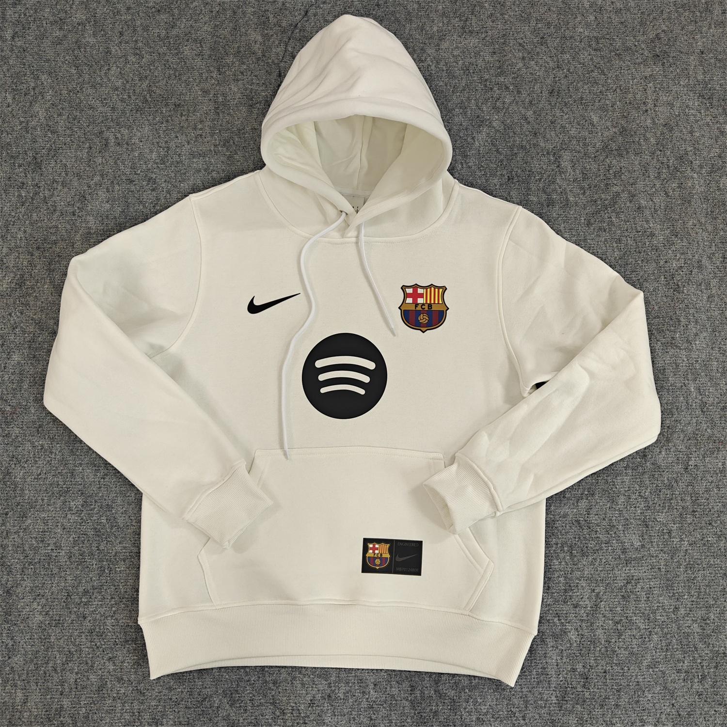 foot-Barcelona 25-26 Big Logo Unisex Pullover Hoodie