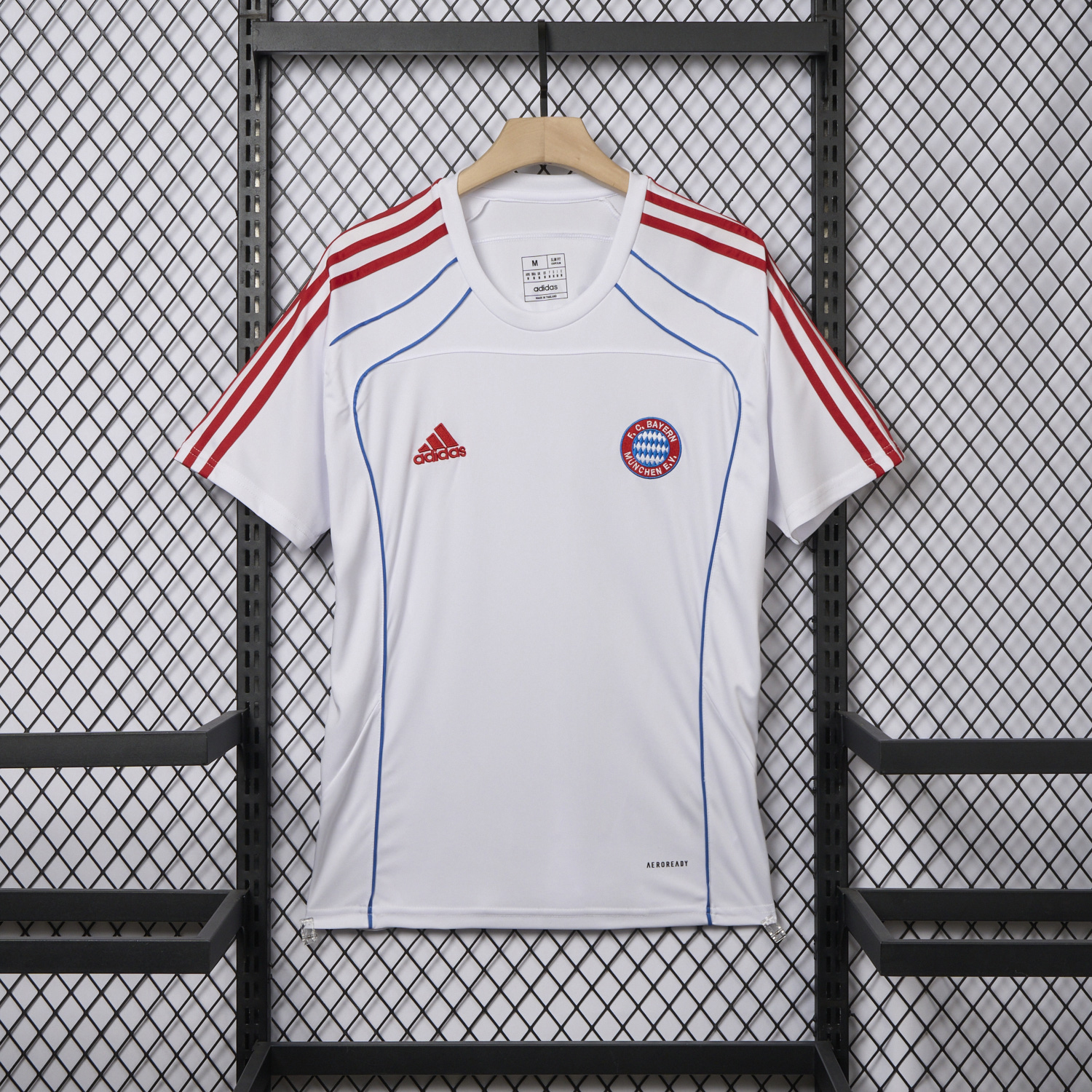 foot-Bayern Munich 25-26 Urban Purist Throwback White Jersey - Fans Version