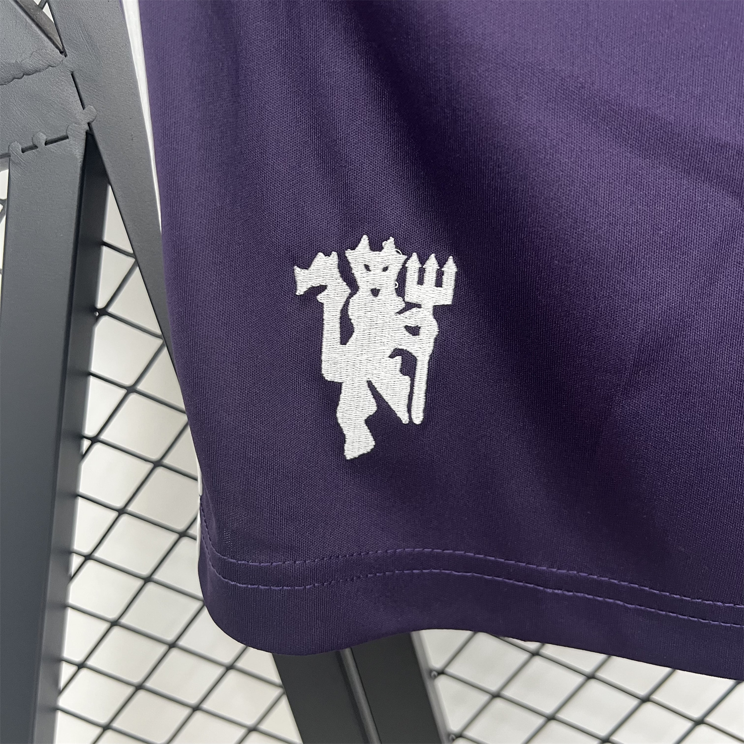 foot-Manchester United 25-26 Away Purple Shorts - Fans Version