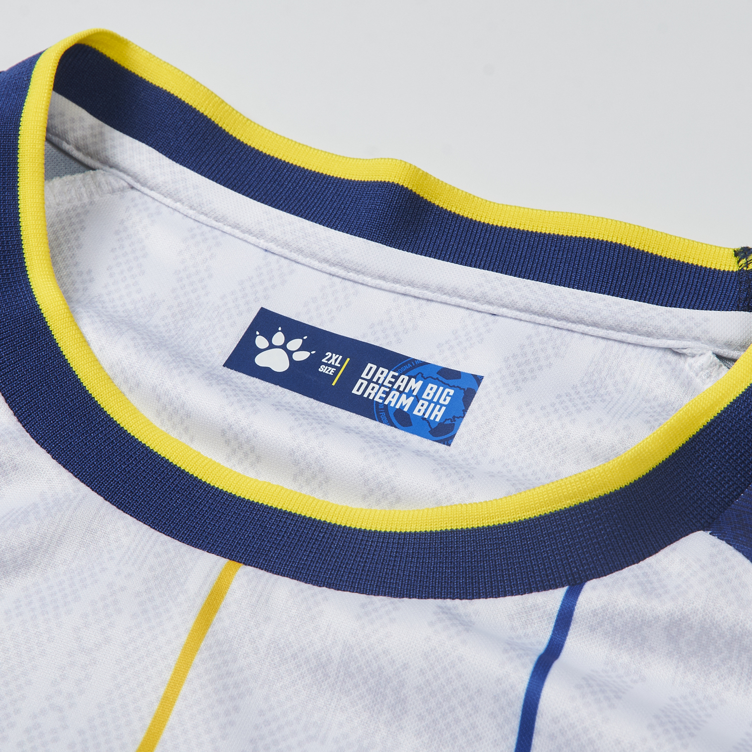 FUN-Funinjersey-Bosnia and Herzegovina 2026 Away White Jersey - Fans Version