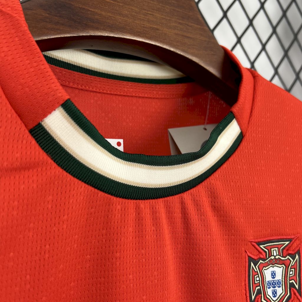 ManixJersey.com | Portugal 2025-26 Home Kids Kit -Customize Name, Number and Patch | Worldwide Shipping