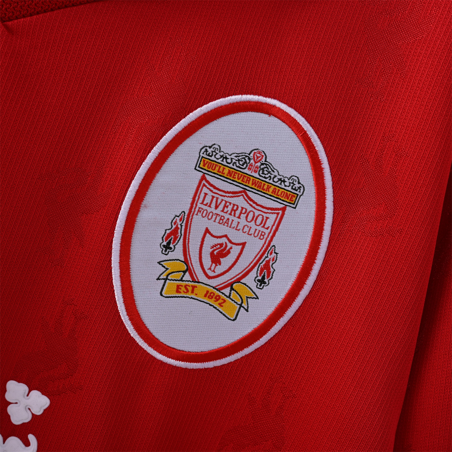 foot-Retro Liver.pool 1996-97 Home Long Sleeves Jersey